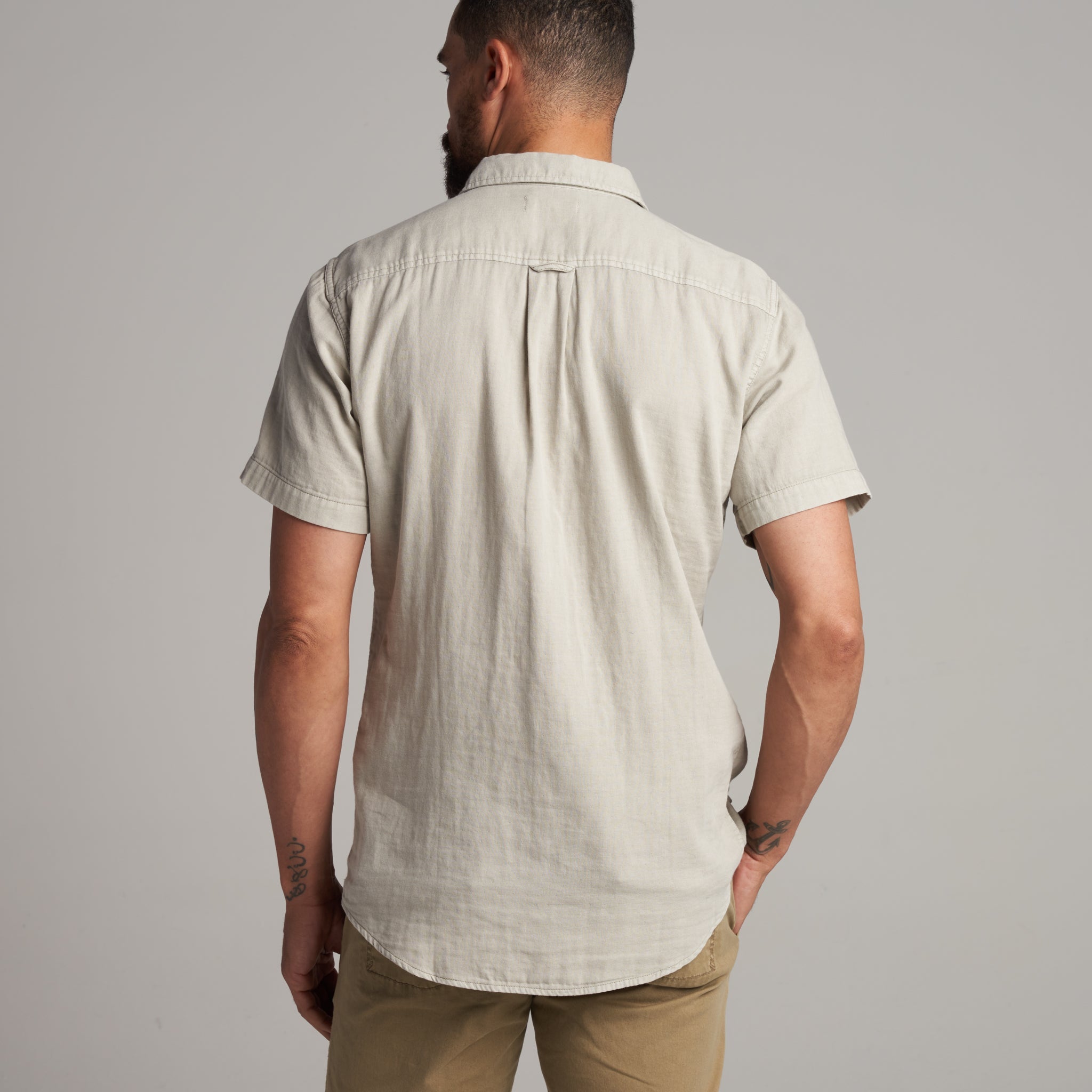 Leeds Cotton Gauze Short Sleeve Shirt