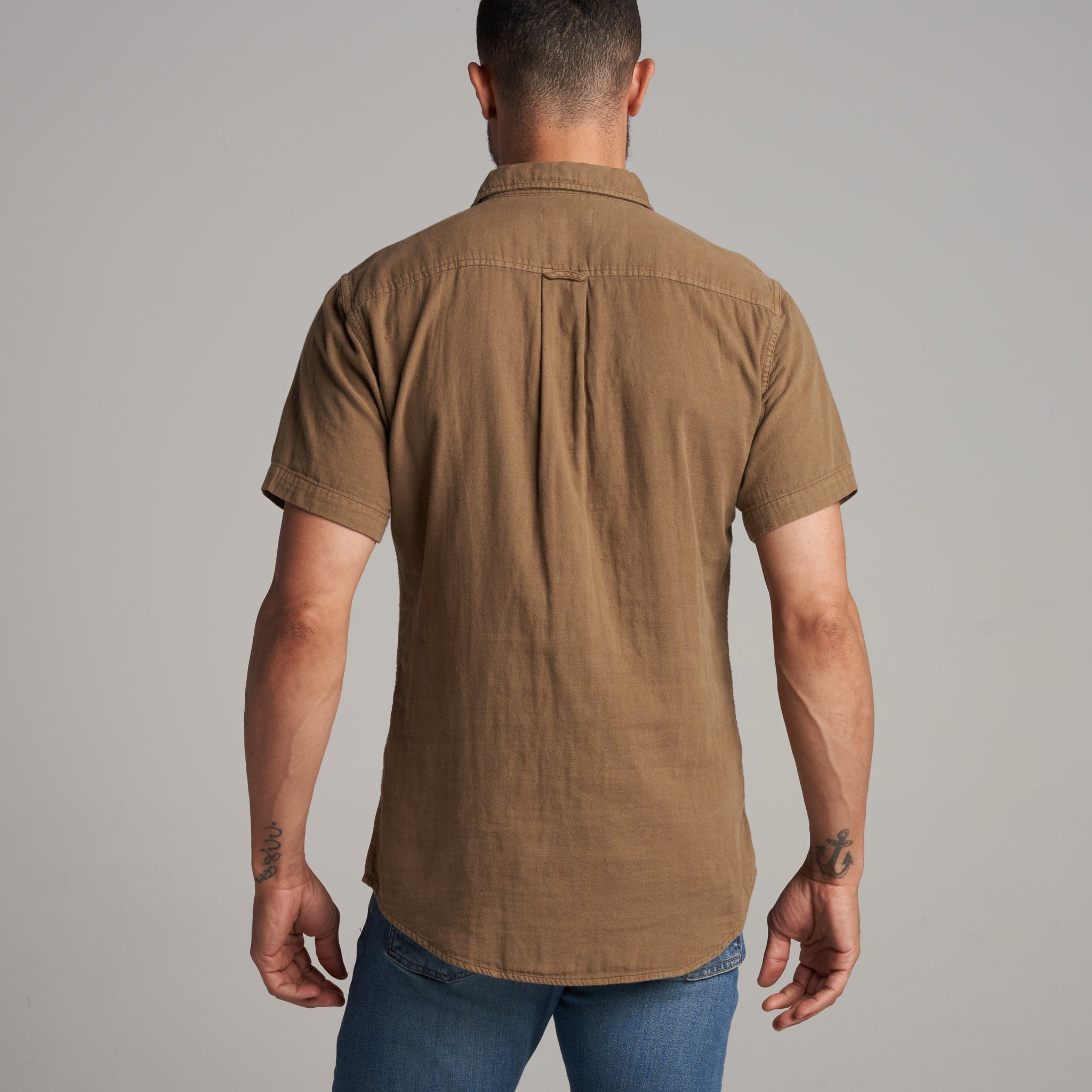 Leeds Cotton Gauze Short Sleeve Shirt