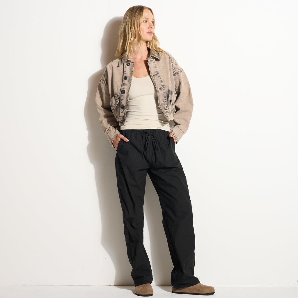 Lewis Canvas Barn Bomber
