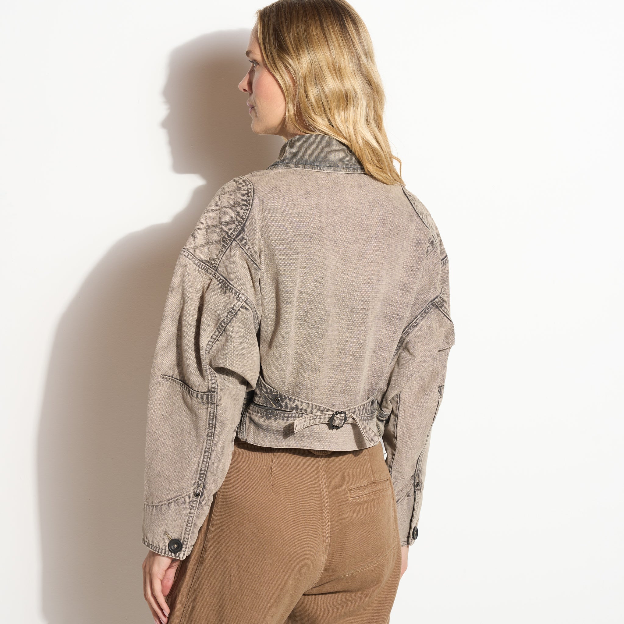 Lewis Canvas Barn Bomber