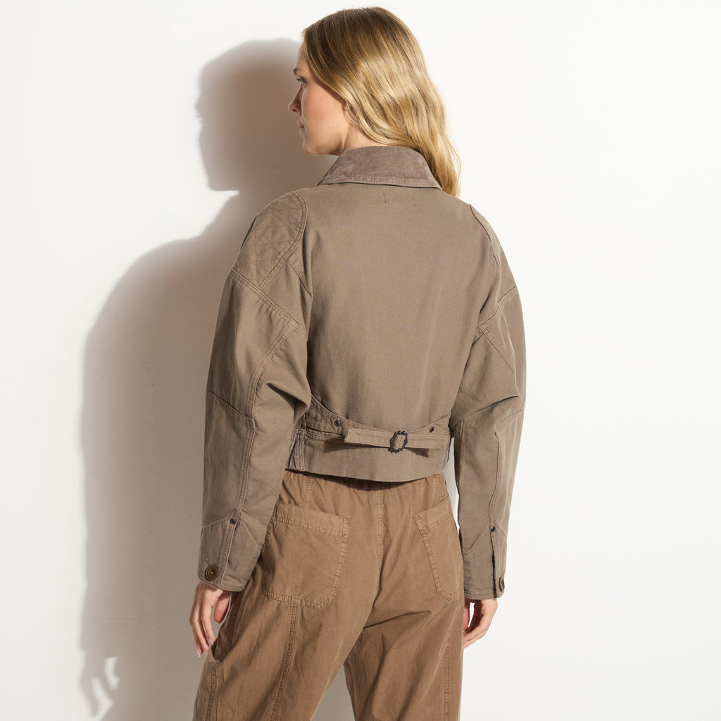 Lewis Canvas Barn Bomber