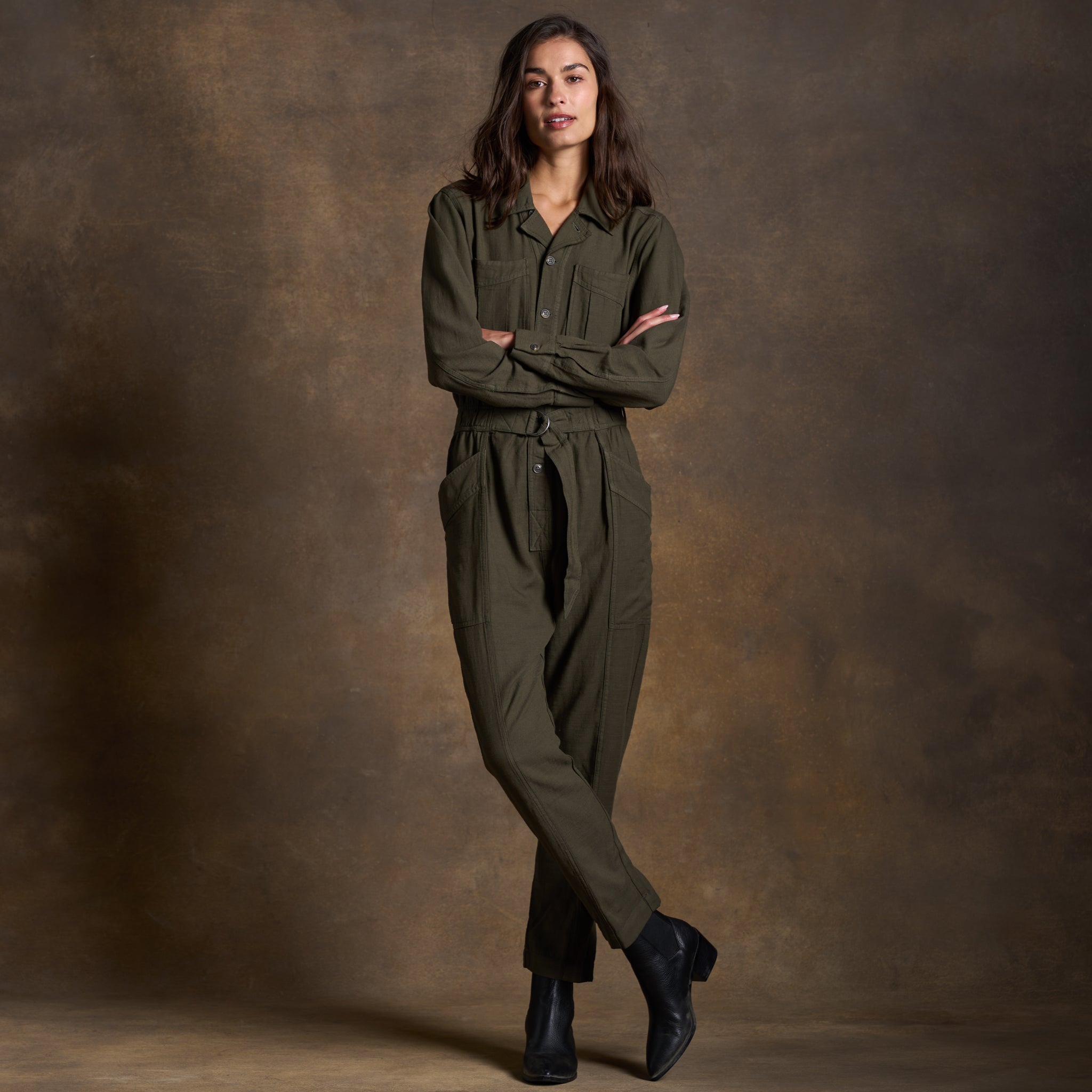 Lincoln Long Sleeve Jumpsuit
