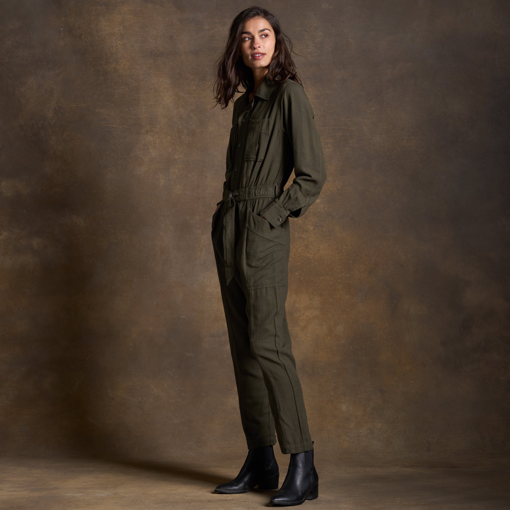 Lincoln Long Sleeve Jumpsuit