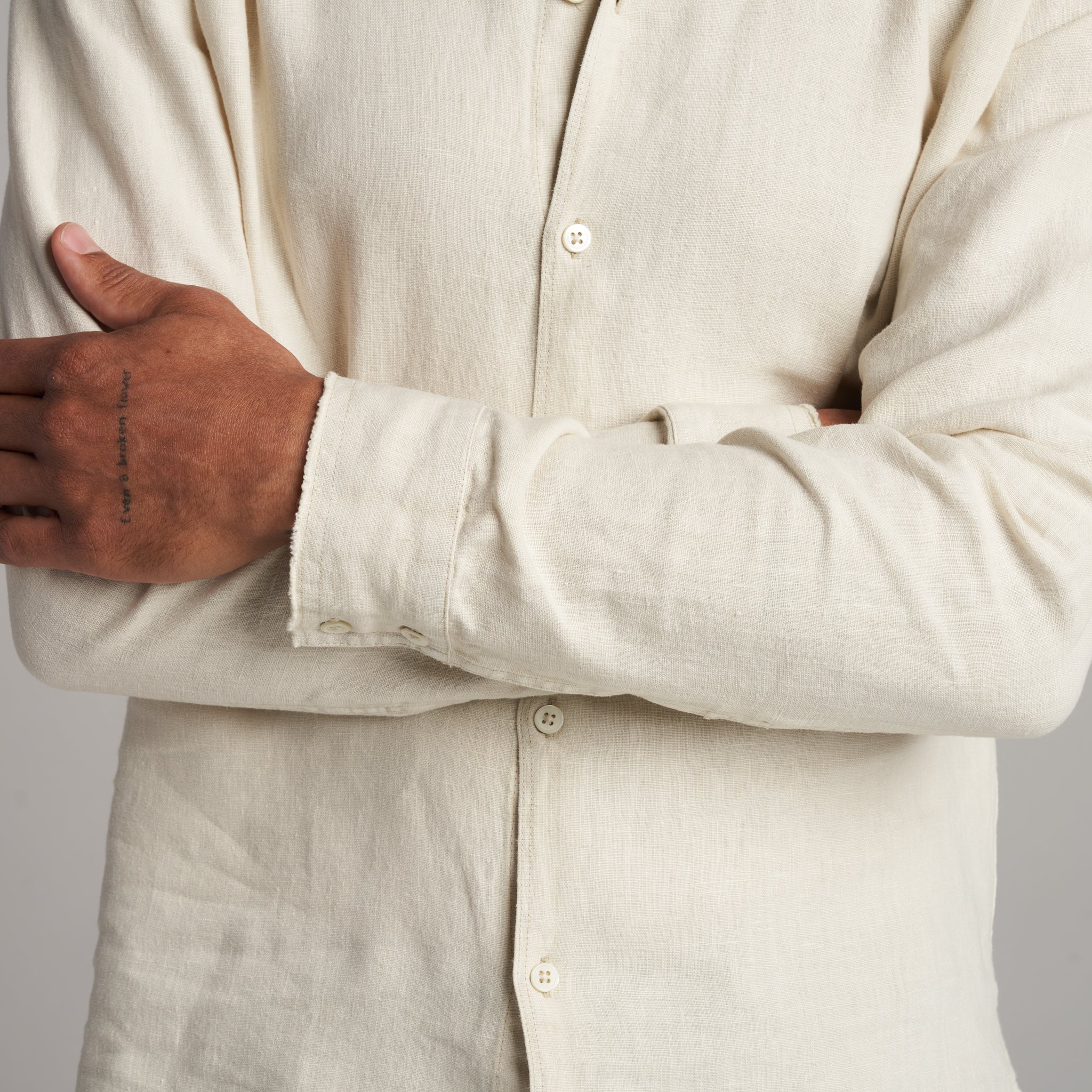 Lyons Long Sleeve Linen Shirt