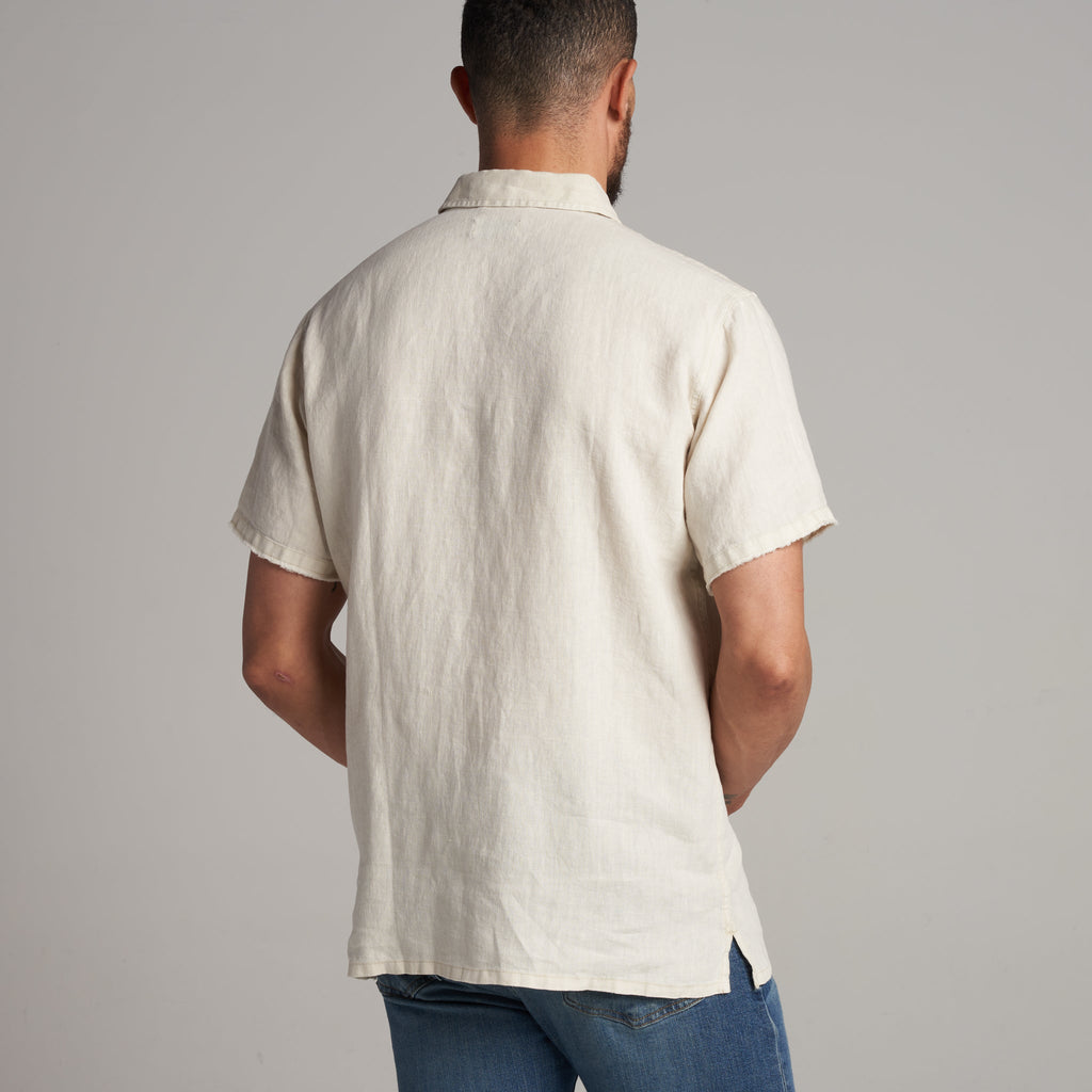 Lyons Short Sleeve Linen Shirt