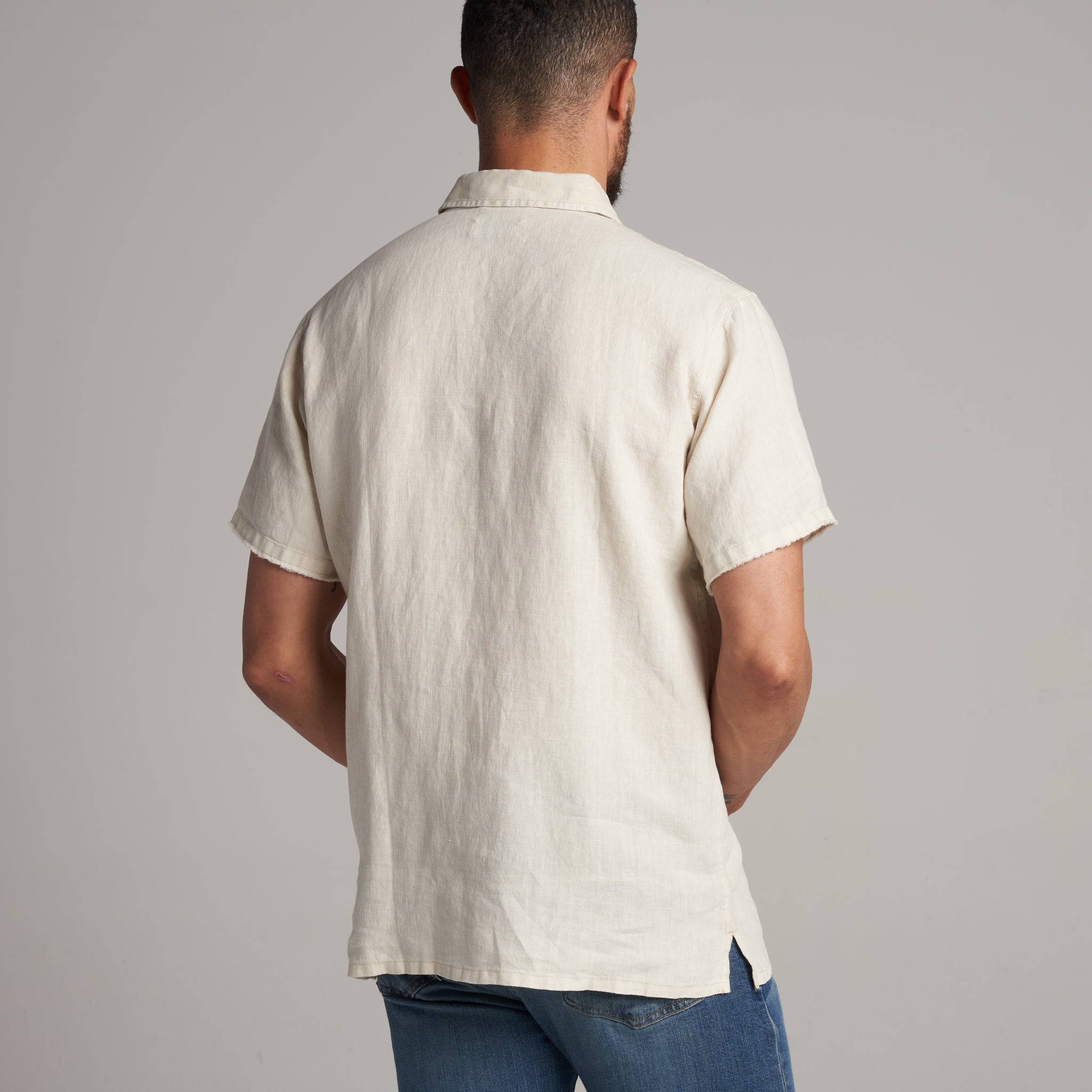 Lyons Short Sleeve Linen Shirt