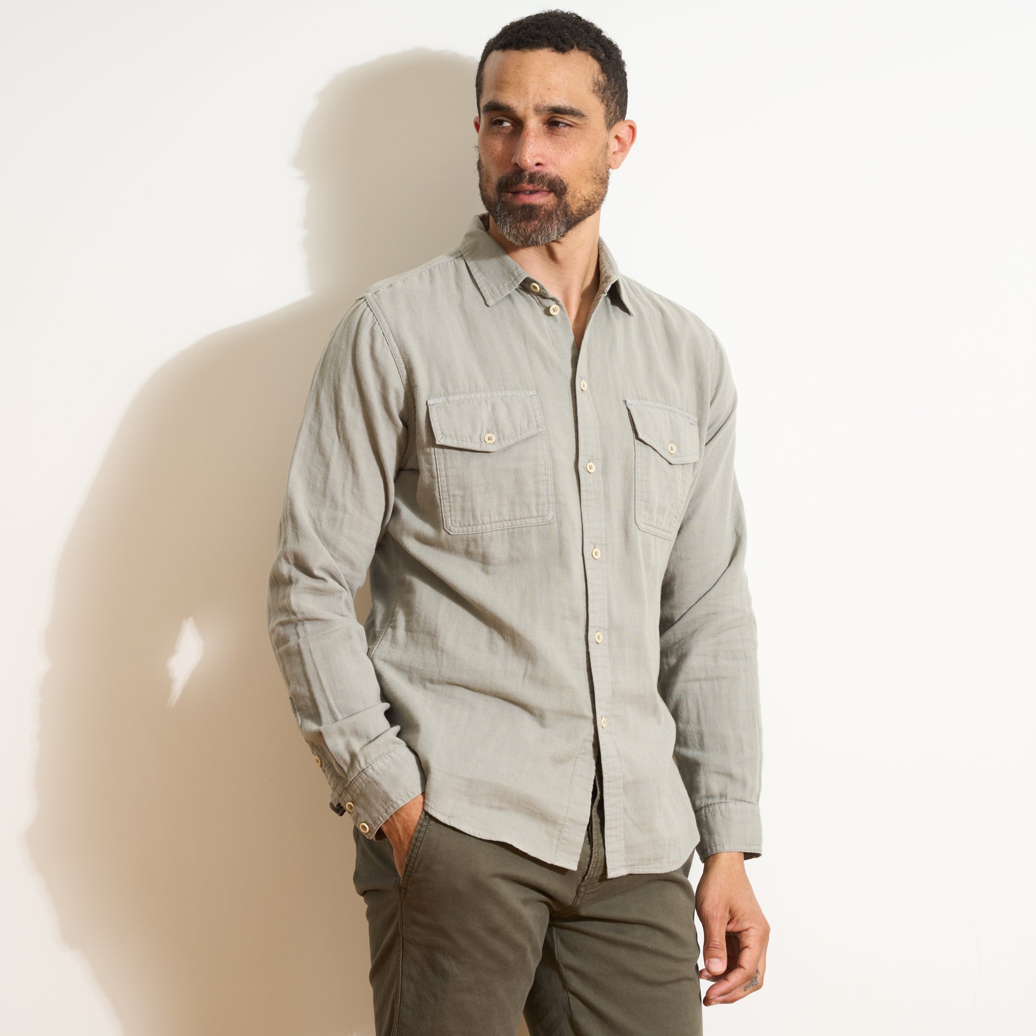 Leeds Double Layer Cotton Gauze Shirt