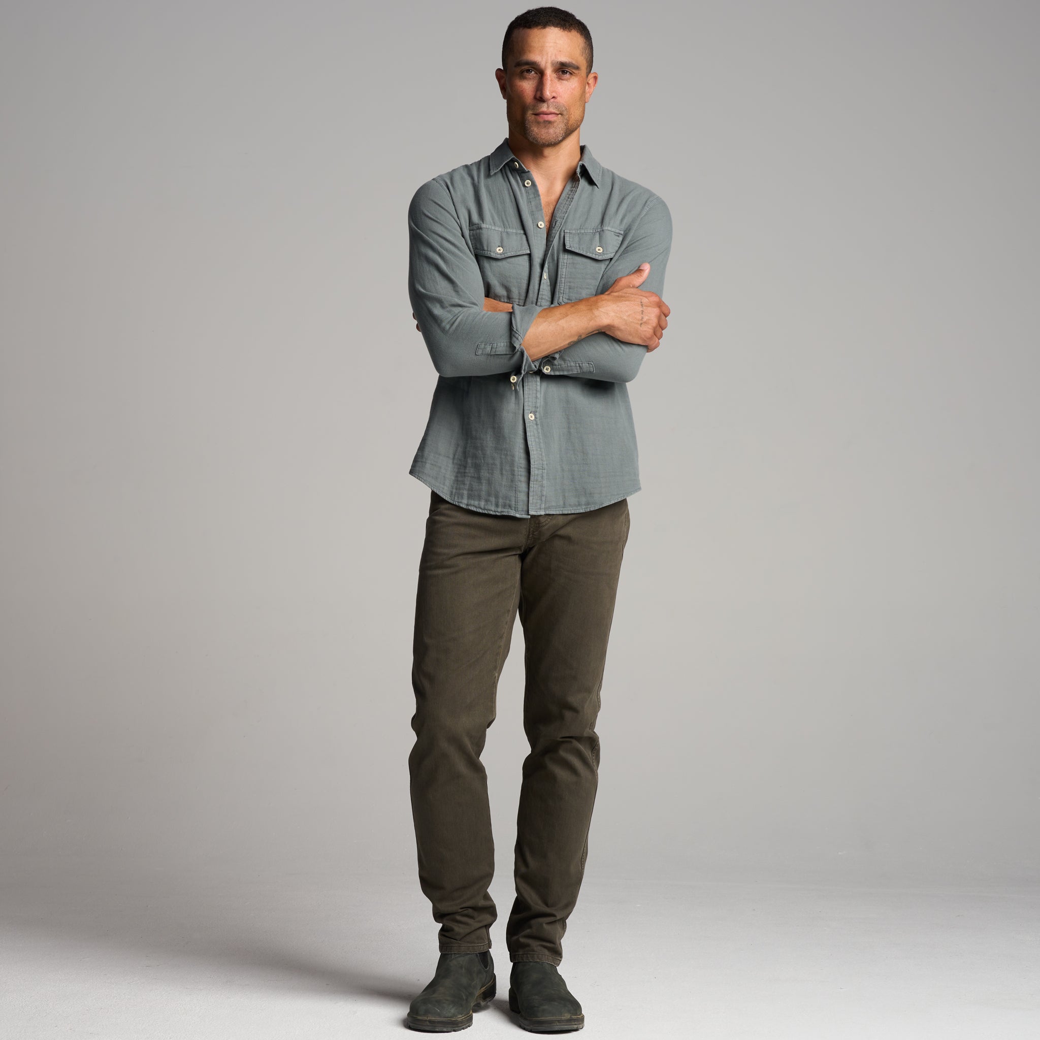 Leeds Double Layer Cotton Gauze Shirt