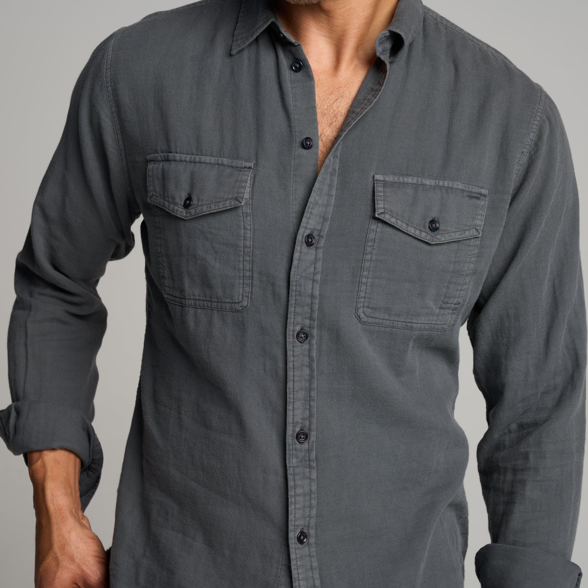 Leeds Double Layer Cotton Gauze Shirt