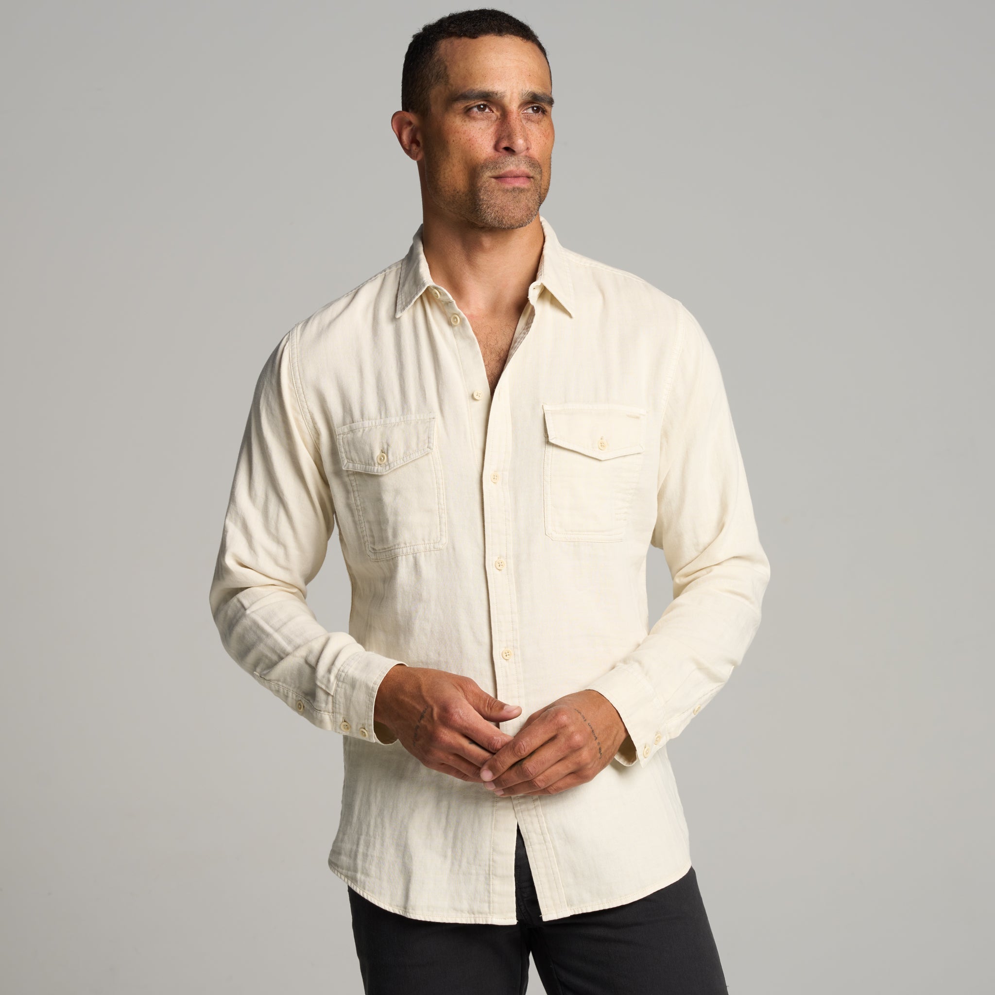 Leeds Double Layer Cotton Gauze Shirt