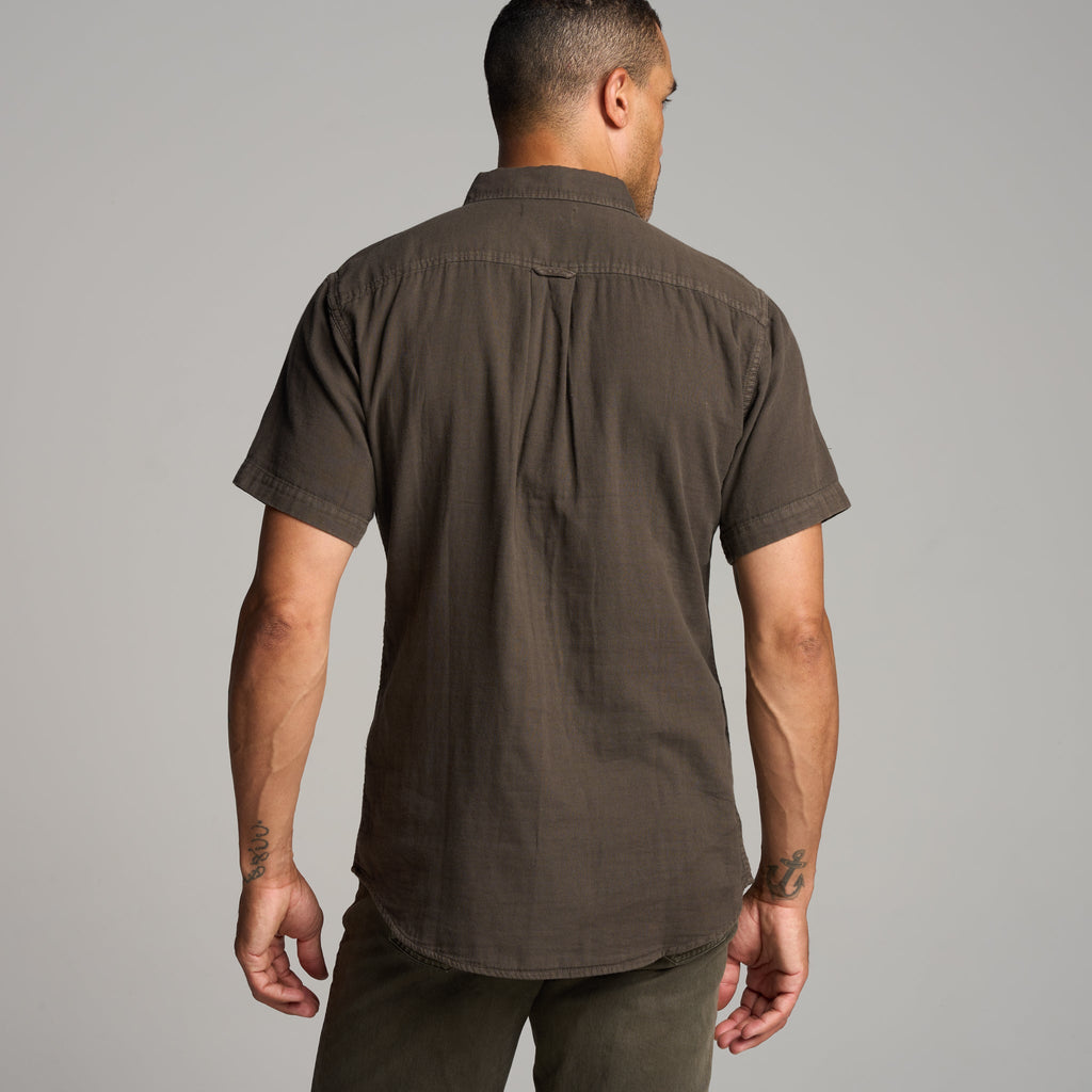 Leeds Cotton Gauze Short Sleeve Shirt