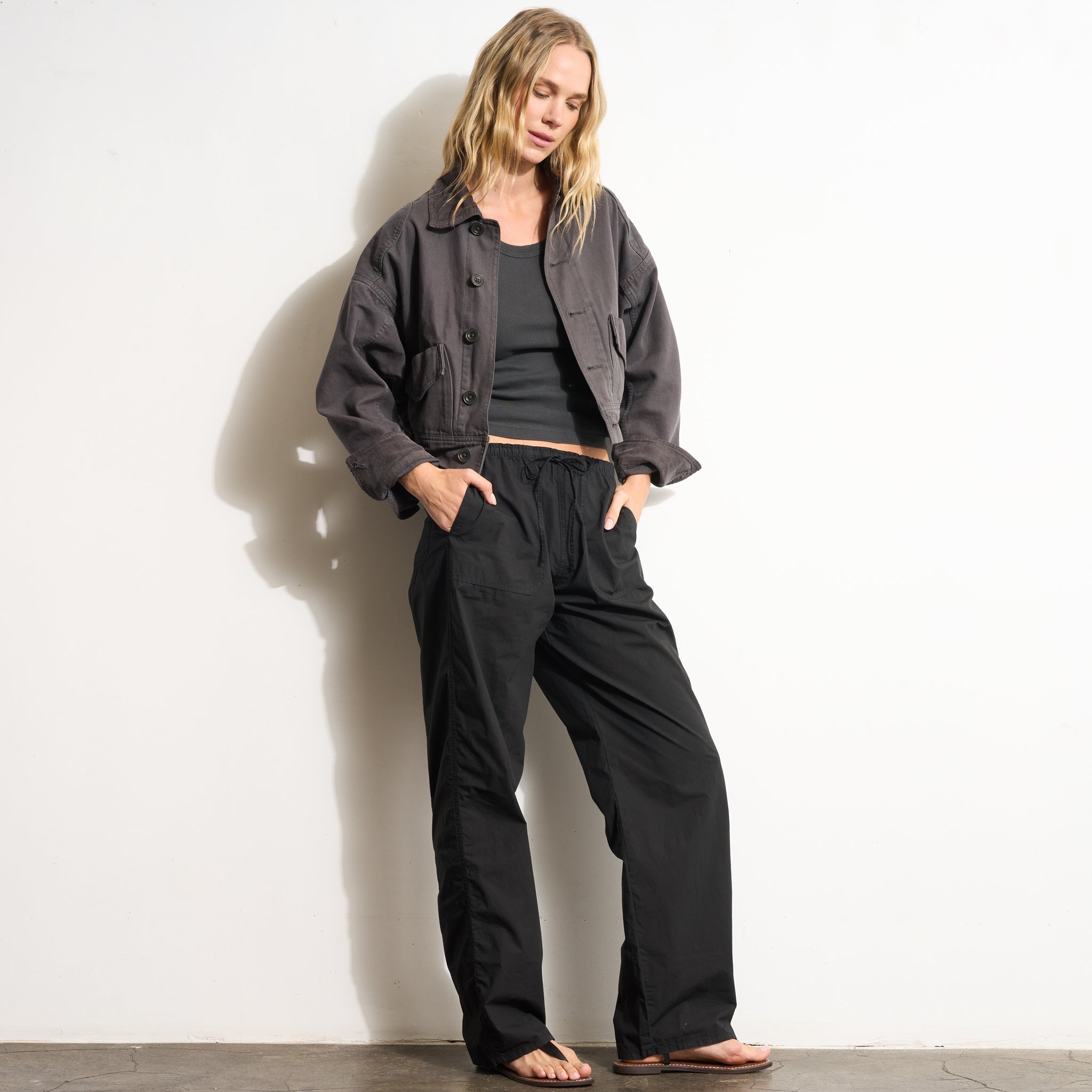 Lewis Canvas Barn Bomber