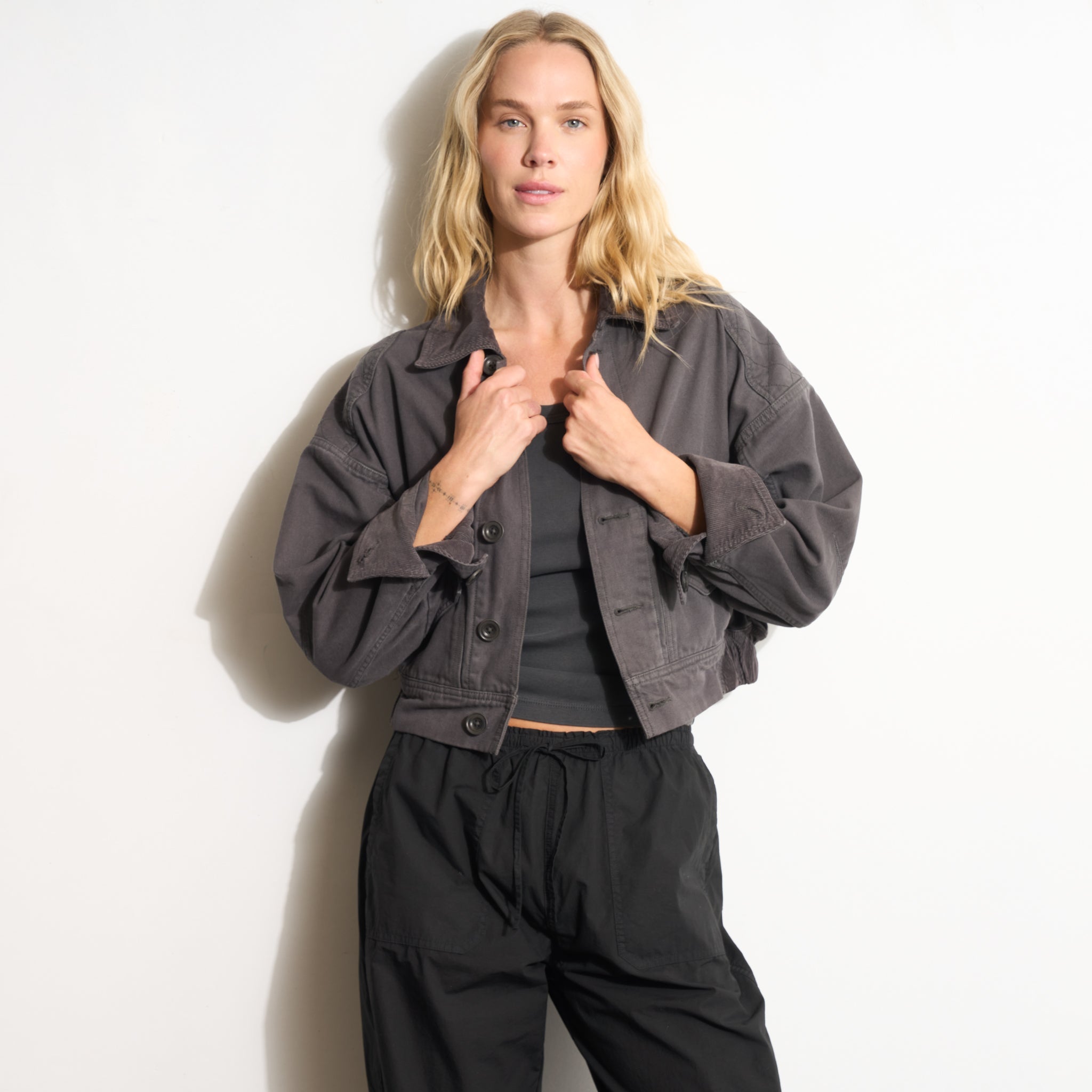 Lewis Canvas Barn Bomber