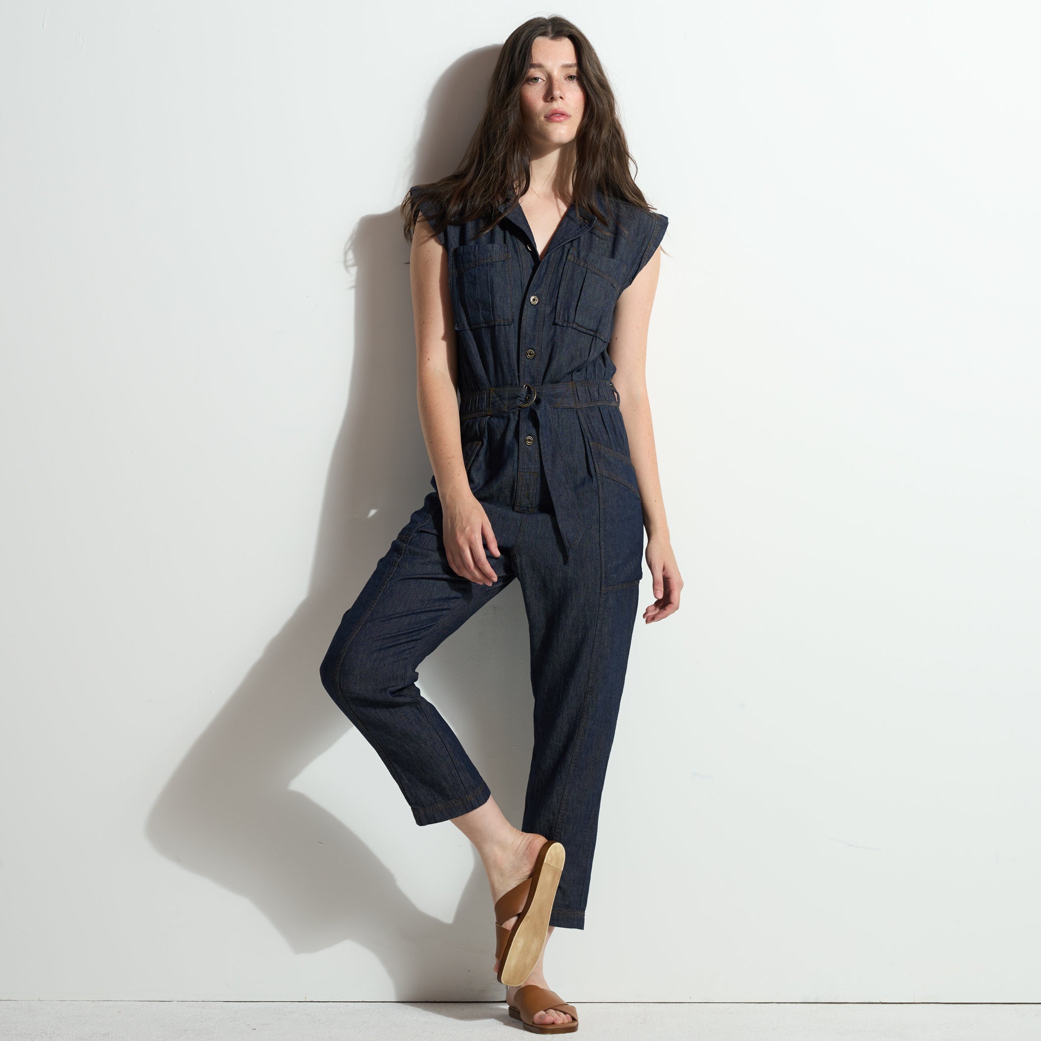Lincoln Japanese Fluid Denim Jumpsuit