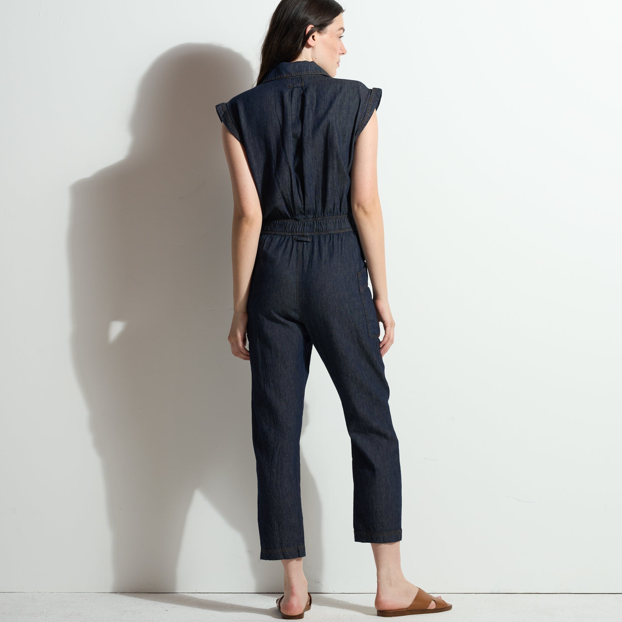 Lincoln Japanese Fluid Denim Jumpsuit