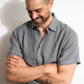 Lyons Short Sleeve Linen Shirt