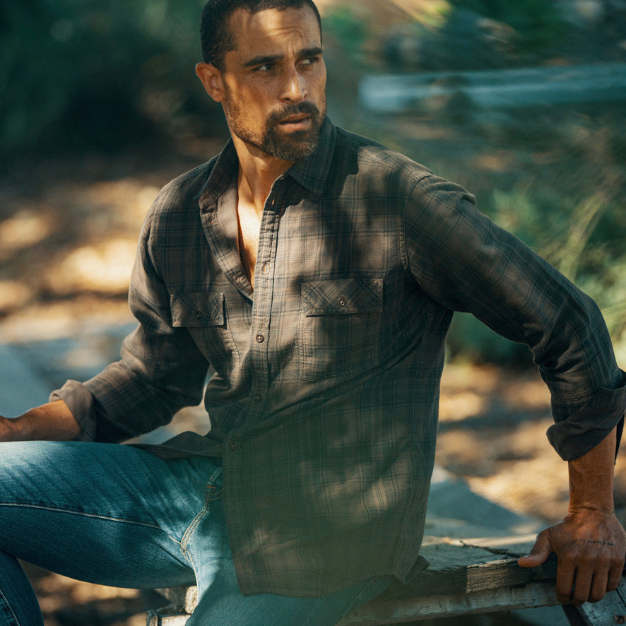 Redding Long Sleeve Plaid Shirt