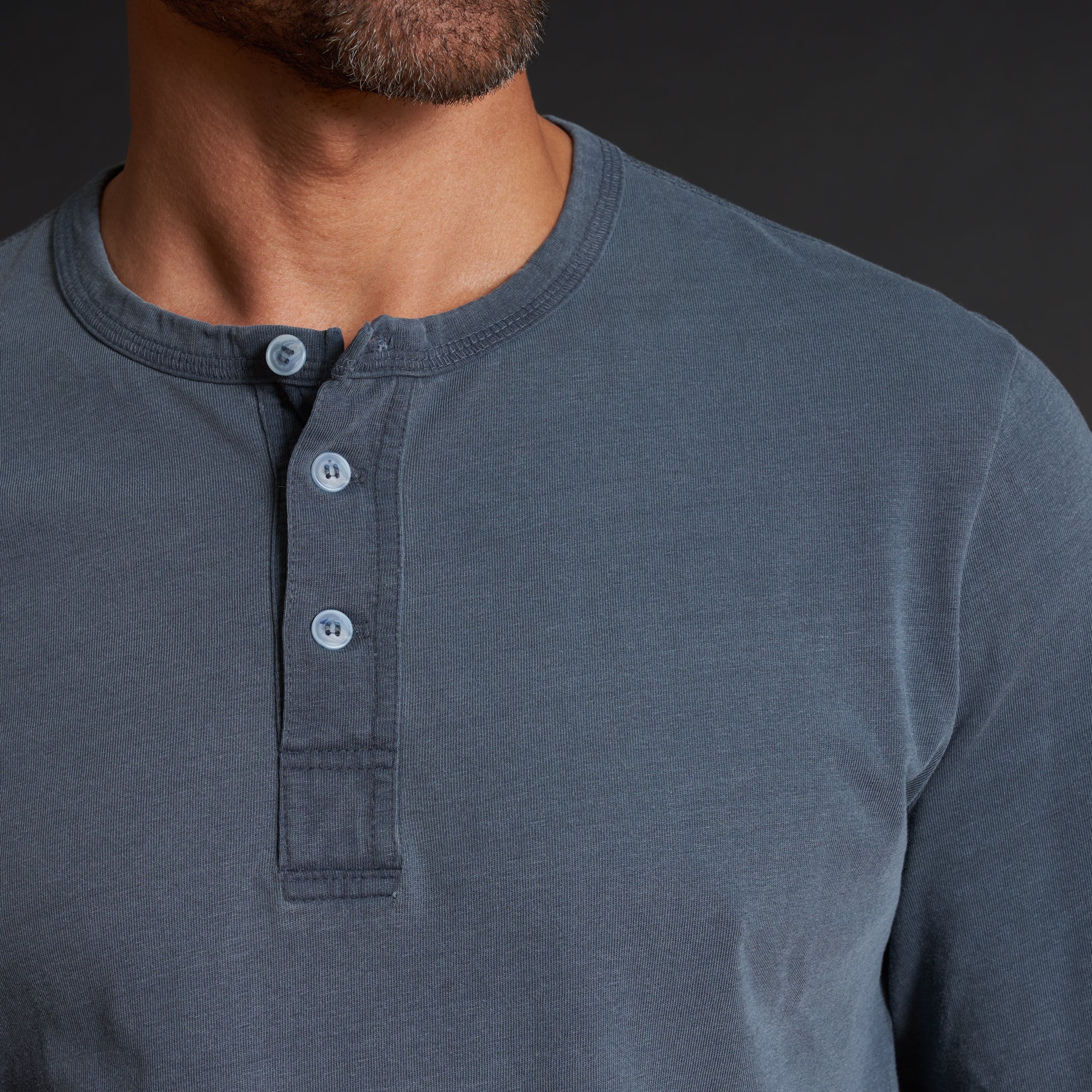 Midland Long Sleeve Henley
