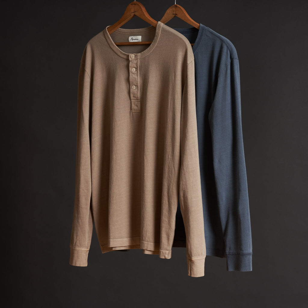 Midland Long Sleeve Henley