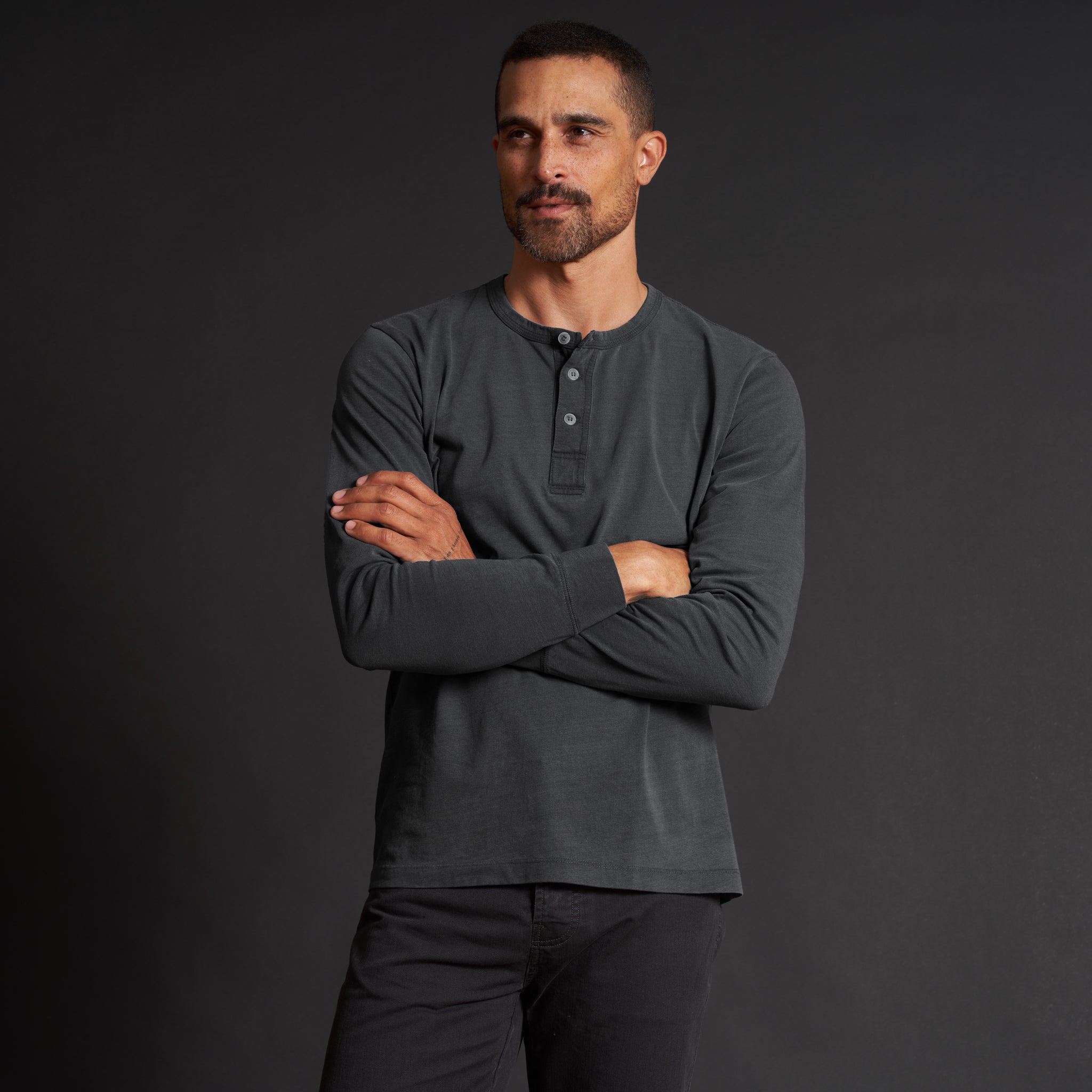 Midland Long Sleeve Henley