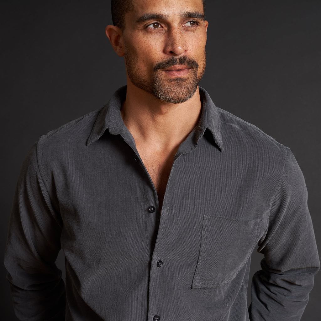 Nobel Fine Wale Cord Shirt
