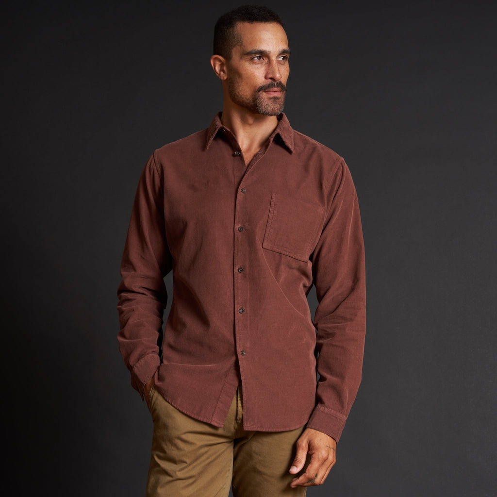 Nobel Fine Wale Cord Shirt