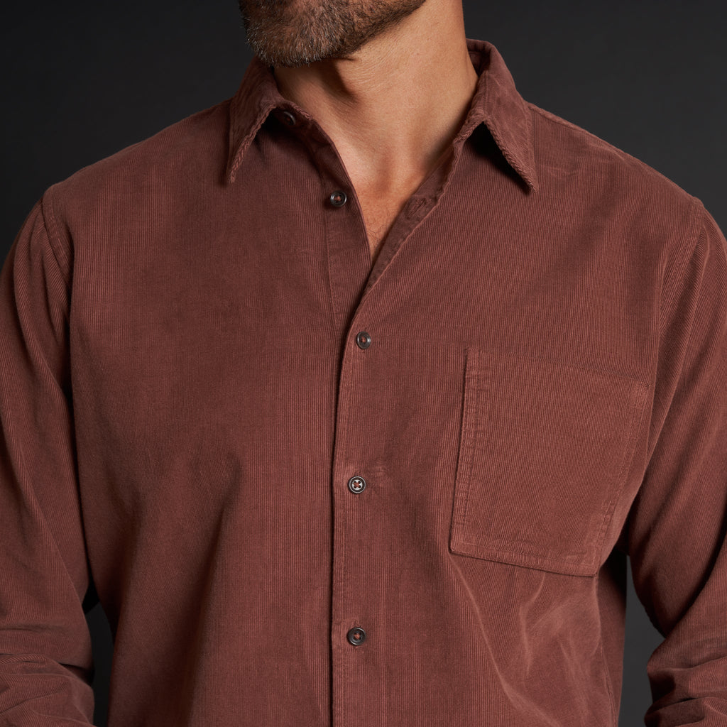Nobel Fine Wale Cord Shirt