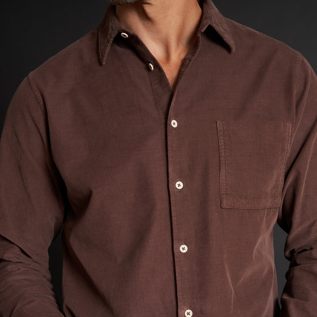 Nobel Fine Wale Cord Shirt
