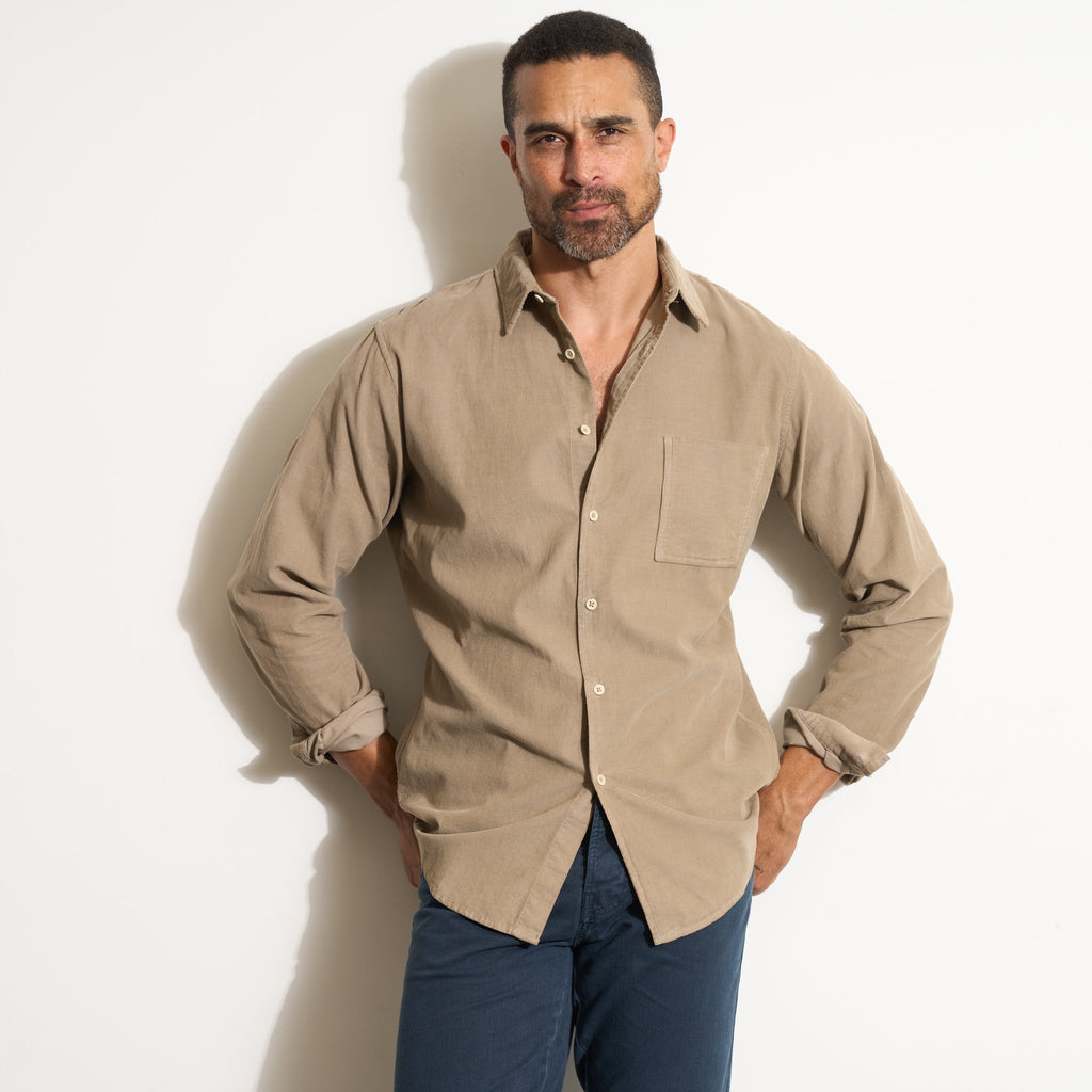 Nobel Fine Wale Cord Shirt