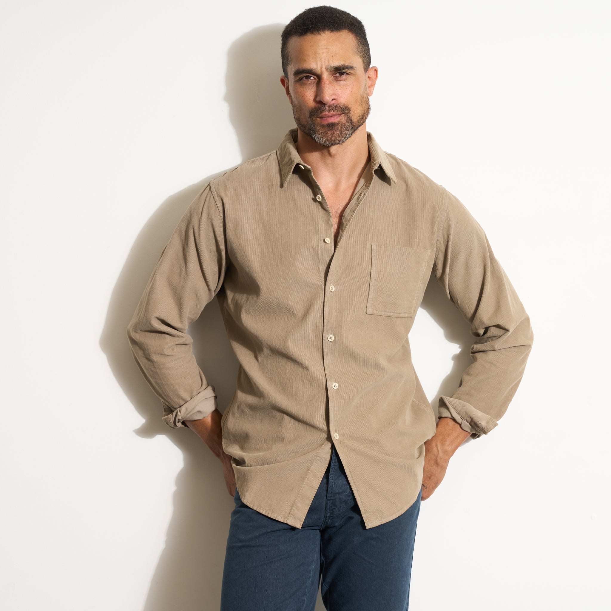 Nobel Fine Wale Cord Shirt