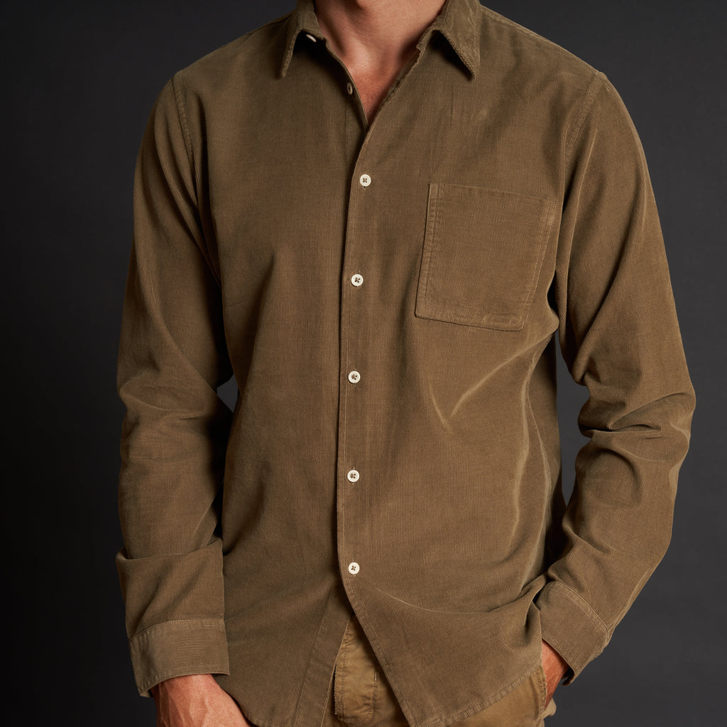 Nobel Fine Wale Cord Shirt