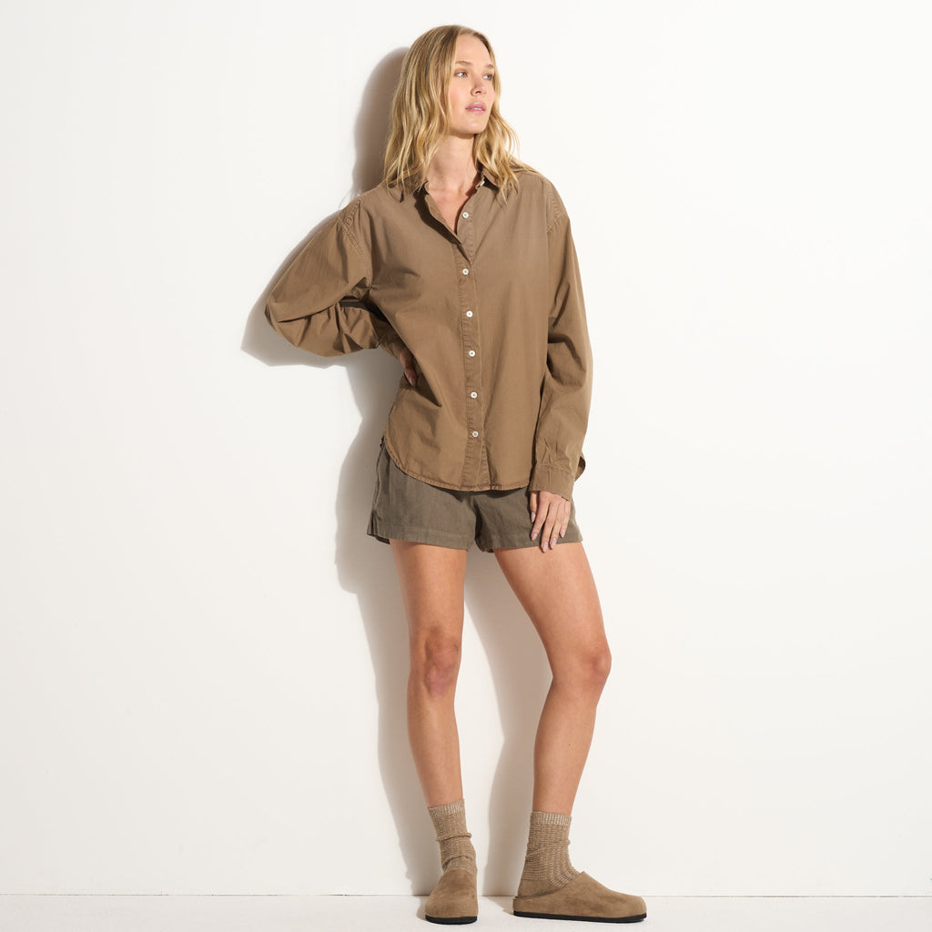 Ophelia Poplin Boyfriend Shirt