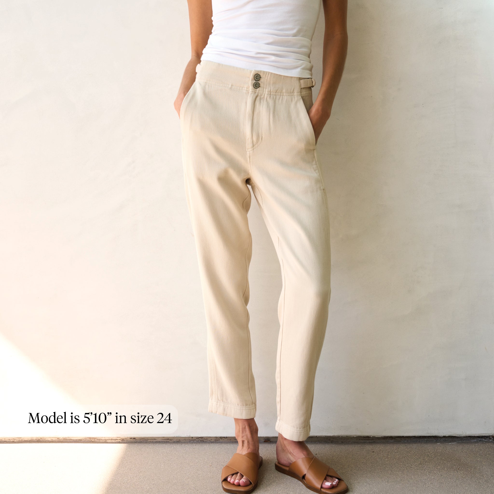 Odell Drape Denim Twill Pant