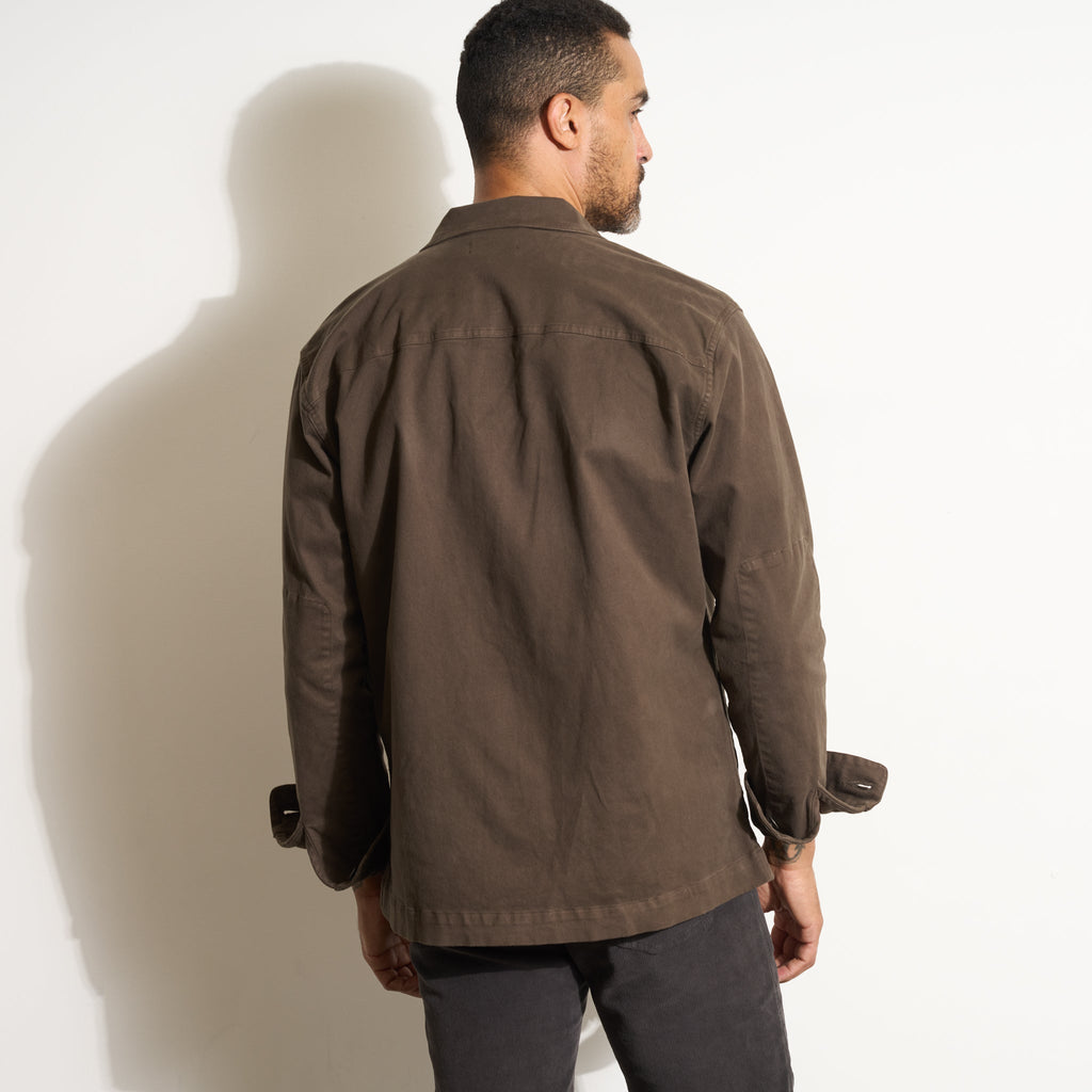 Odessa Mid-Century Twill Field Jacket