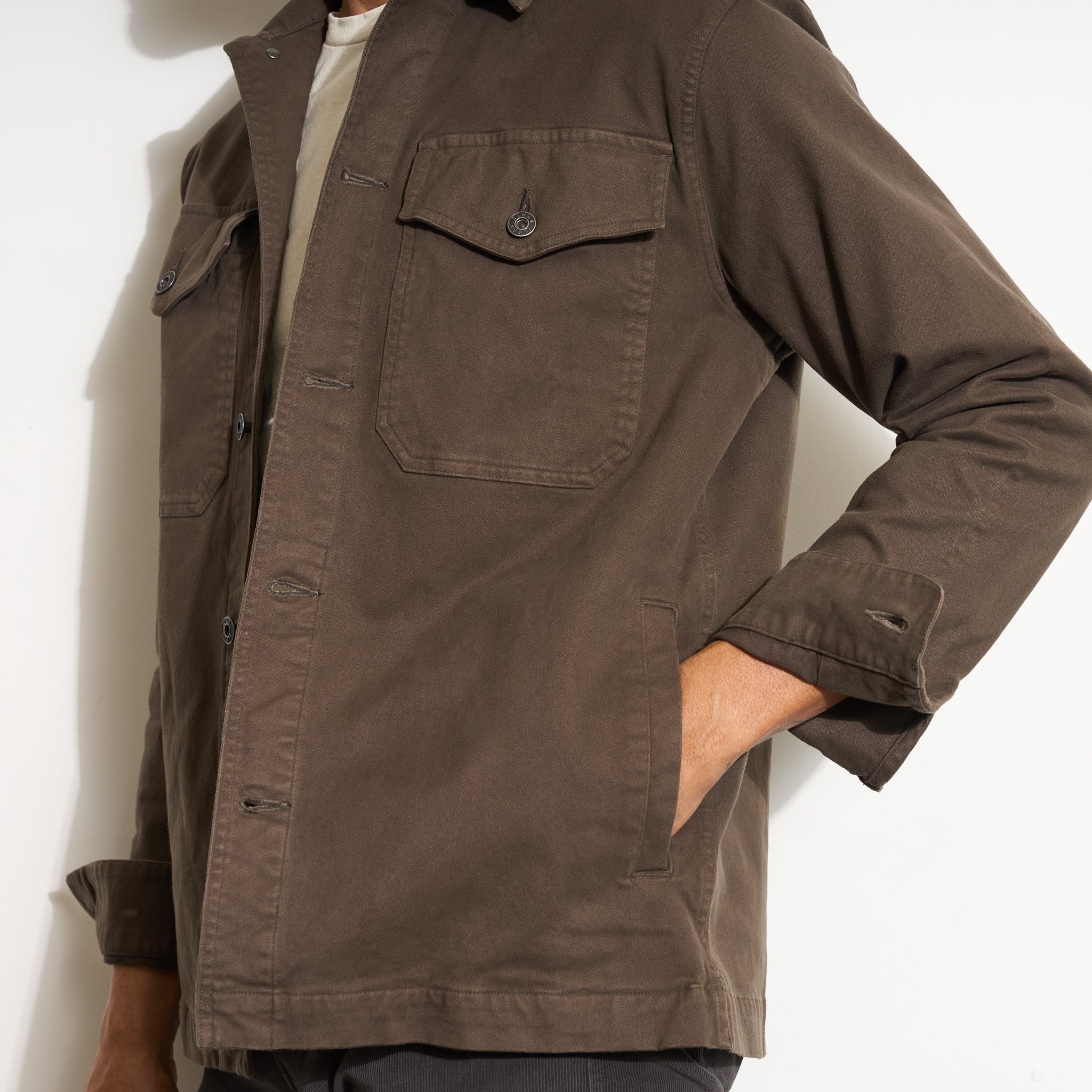 Odessa Mid-Century Twill Field Jacket