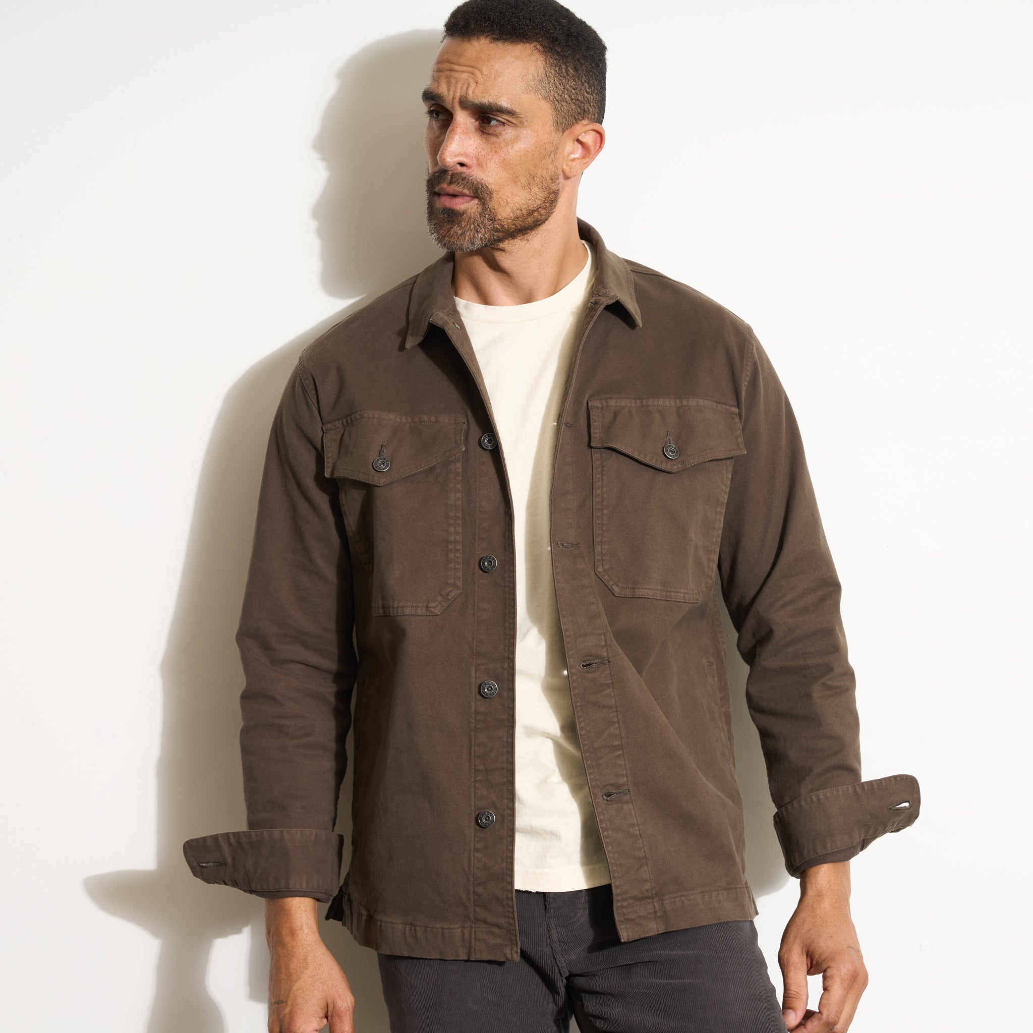 Odessa Mid-Century Twill Field Jacket