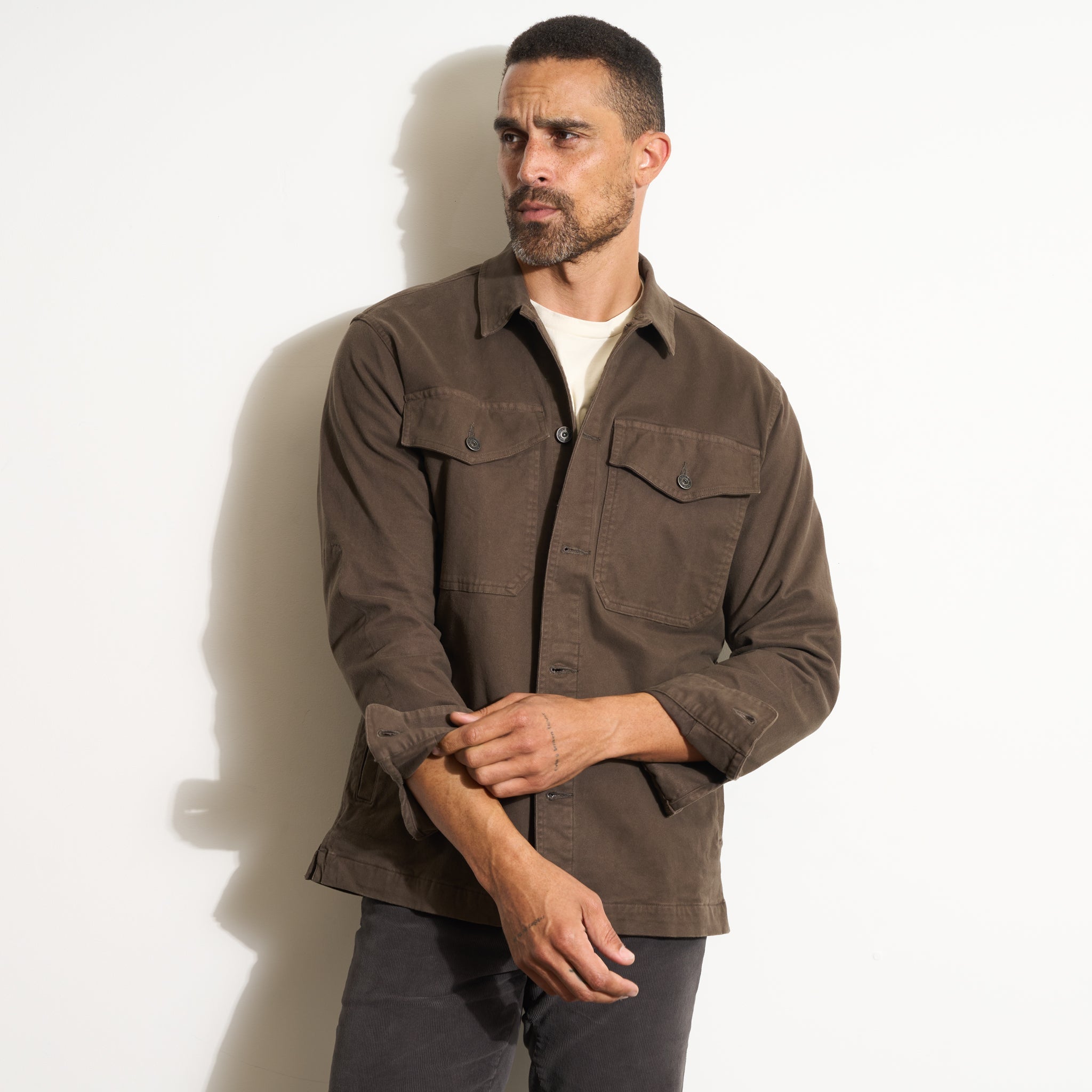 Odessa Mid-Century Twill Field Jacket