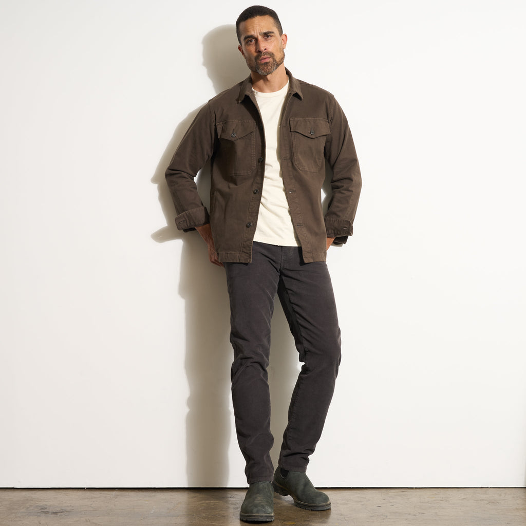 Odessa Mid-Century Twill Field Jacket
