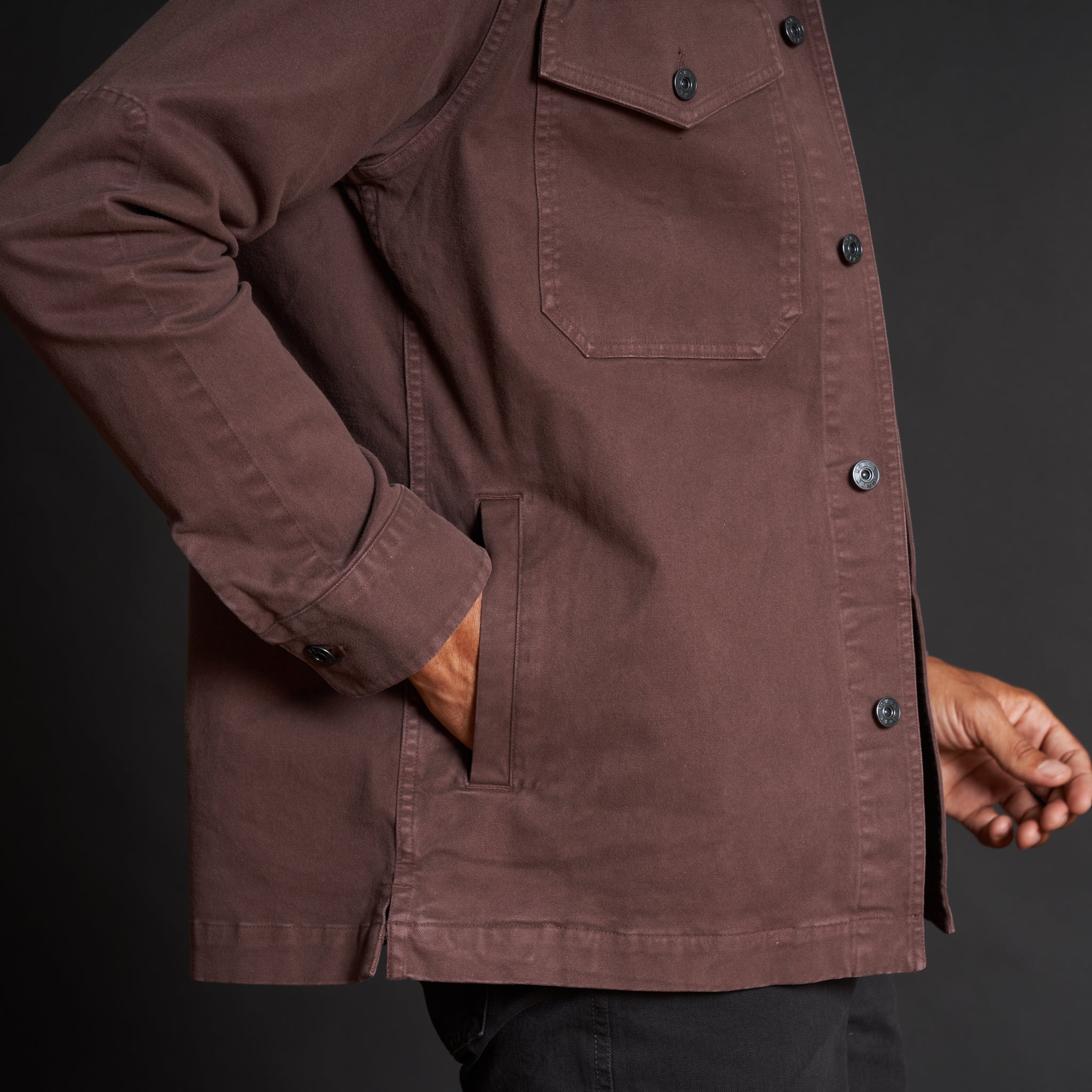 Odessa Mid-Century Twill Field Jacket