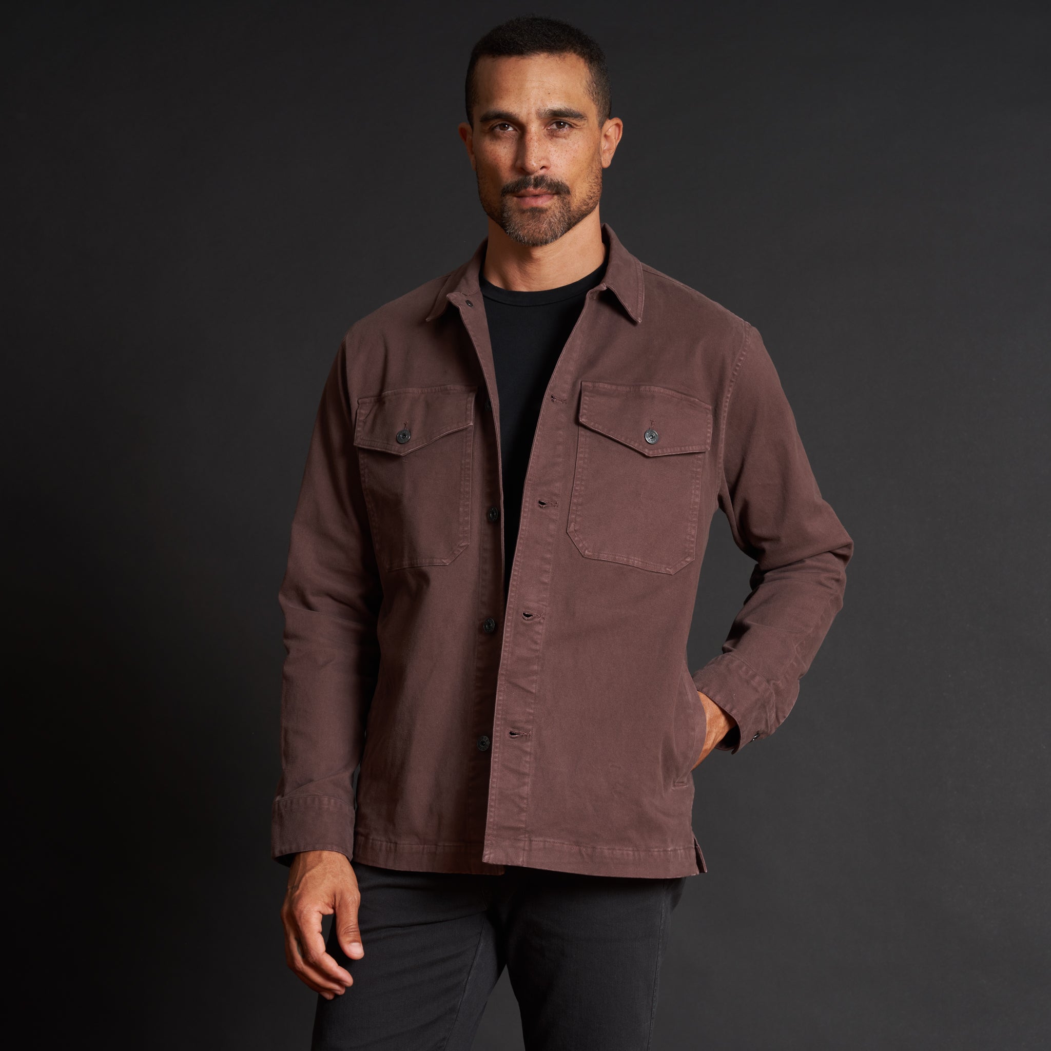 Odessa Mid-Century Twill Field Jacket
