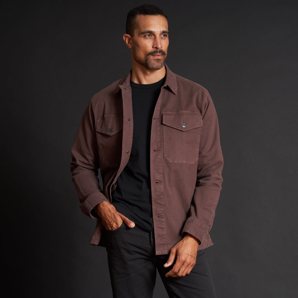 Odessa Mid-Century Twill Field Jacket