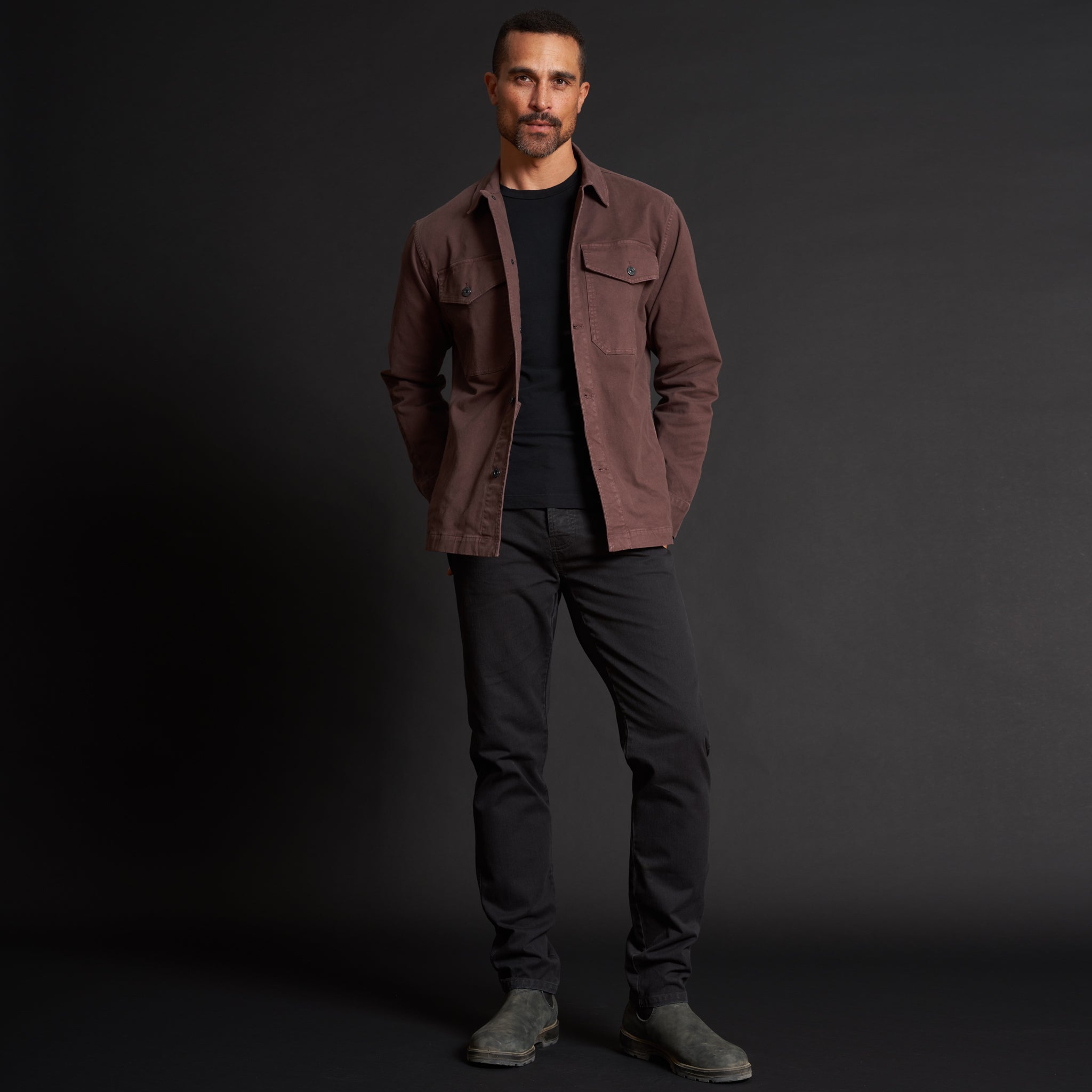 Odessa Mid-Century Twill Field Jacket