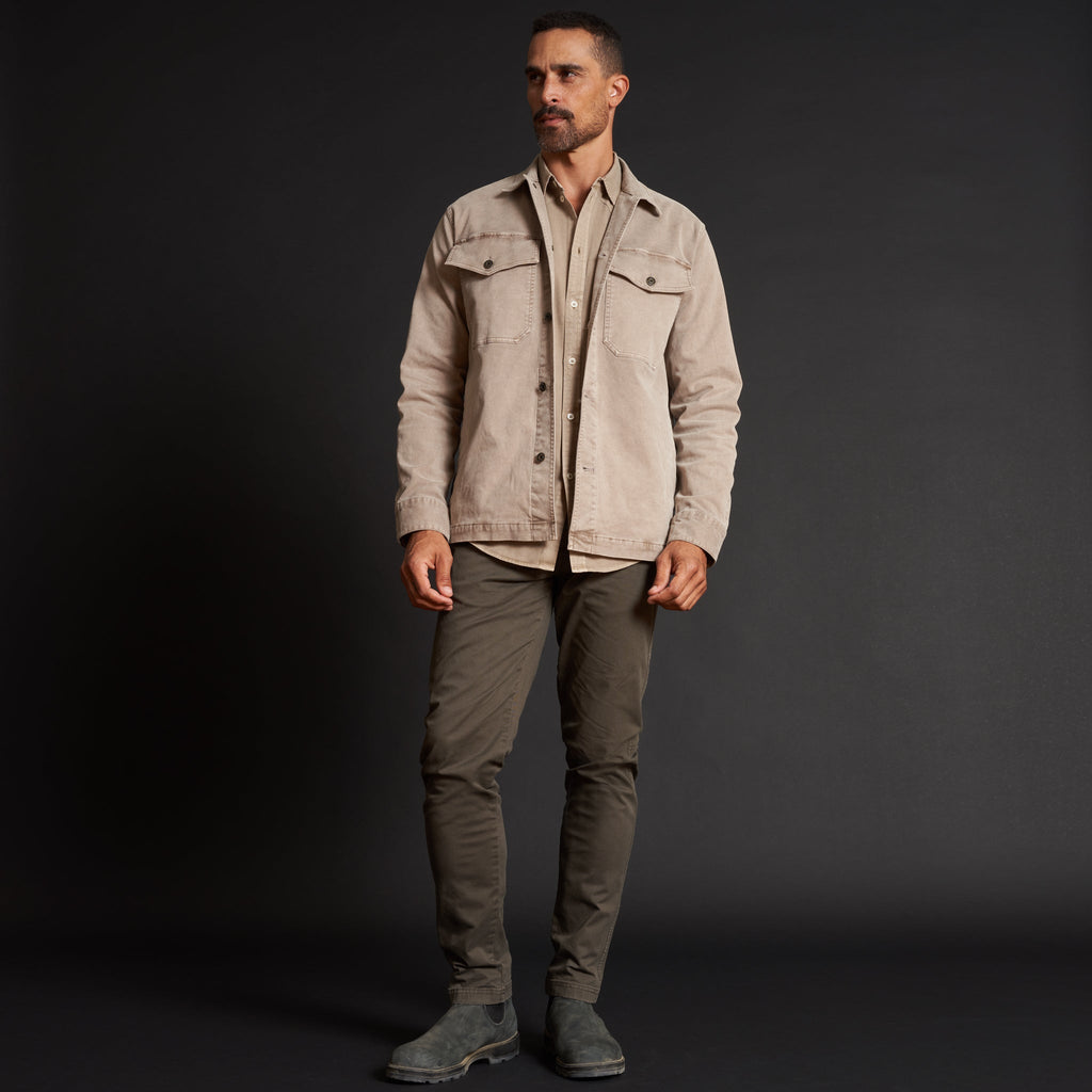 Odessa Mid-Century Twill Field Jacket