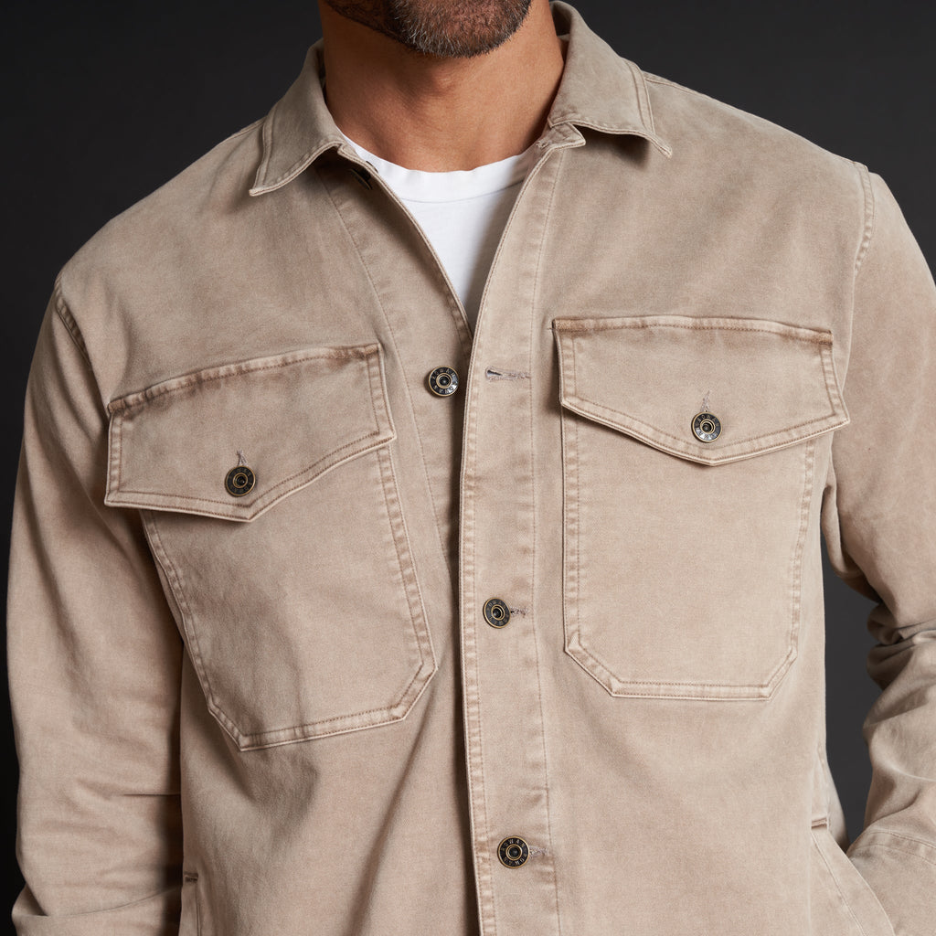 Odessa Mid-Century Twill Field Jacket