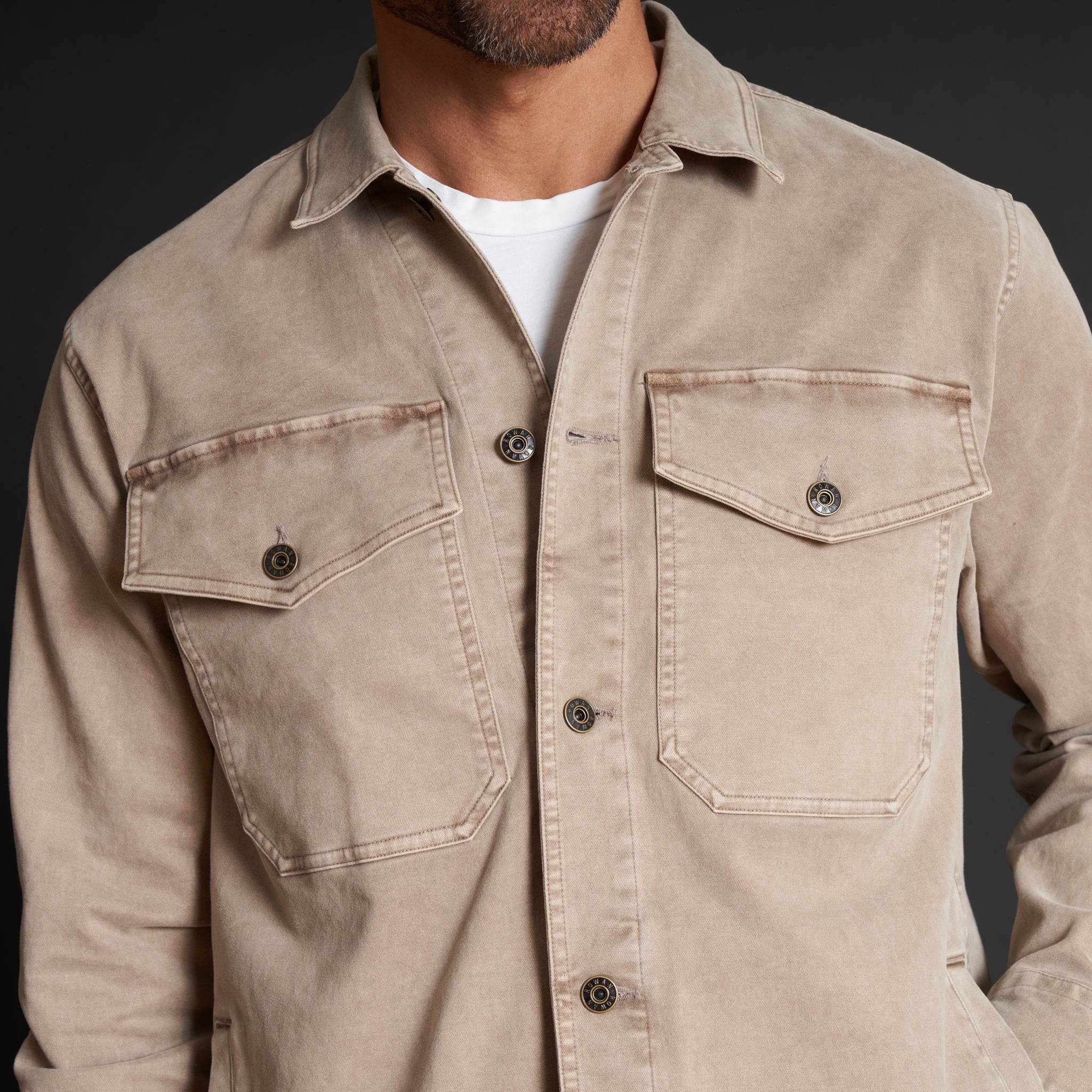 Odessa Mid-Century Twill Field Jacket