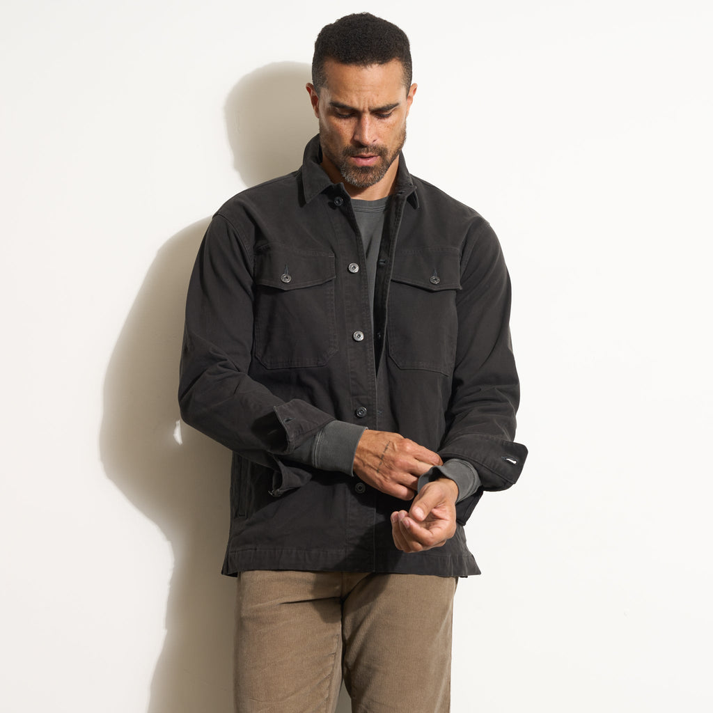 Odessa Mid-Century Twill Field Jacket