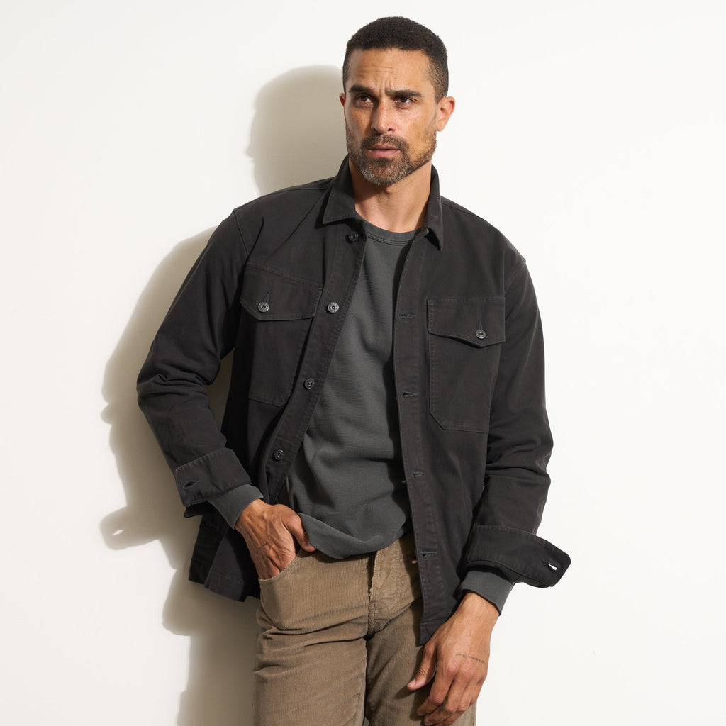 Odessa Mid-Century Twill Field Jacket