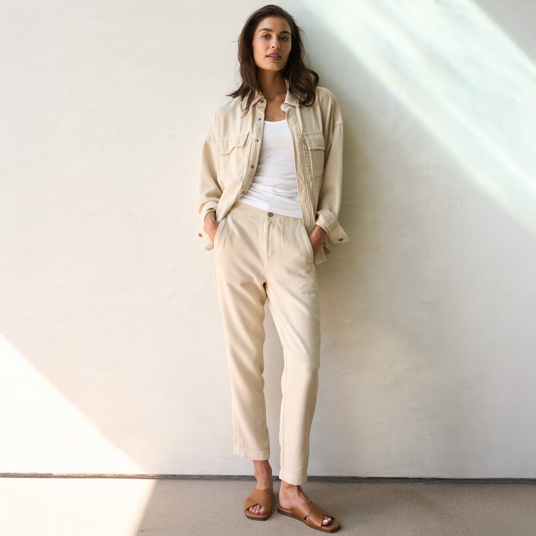 Odell Drape Denim Twill Pant