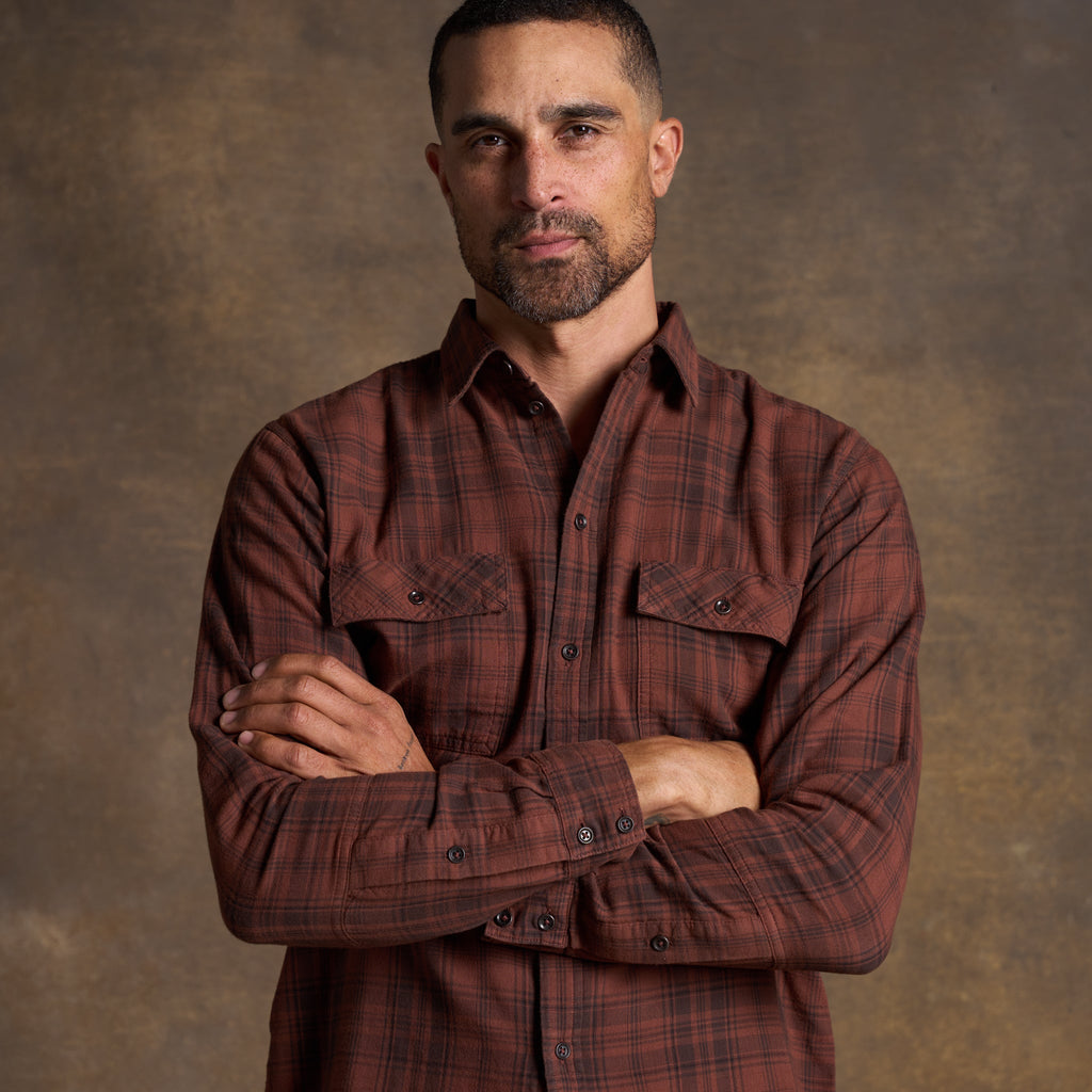 Redding Long Sleeve Plaid Shirt