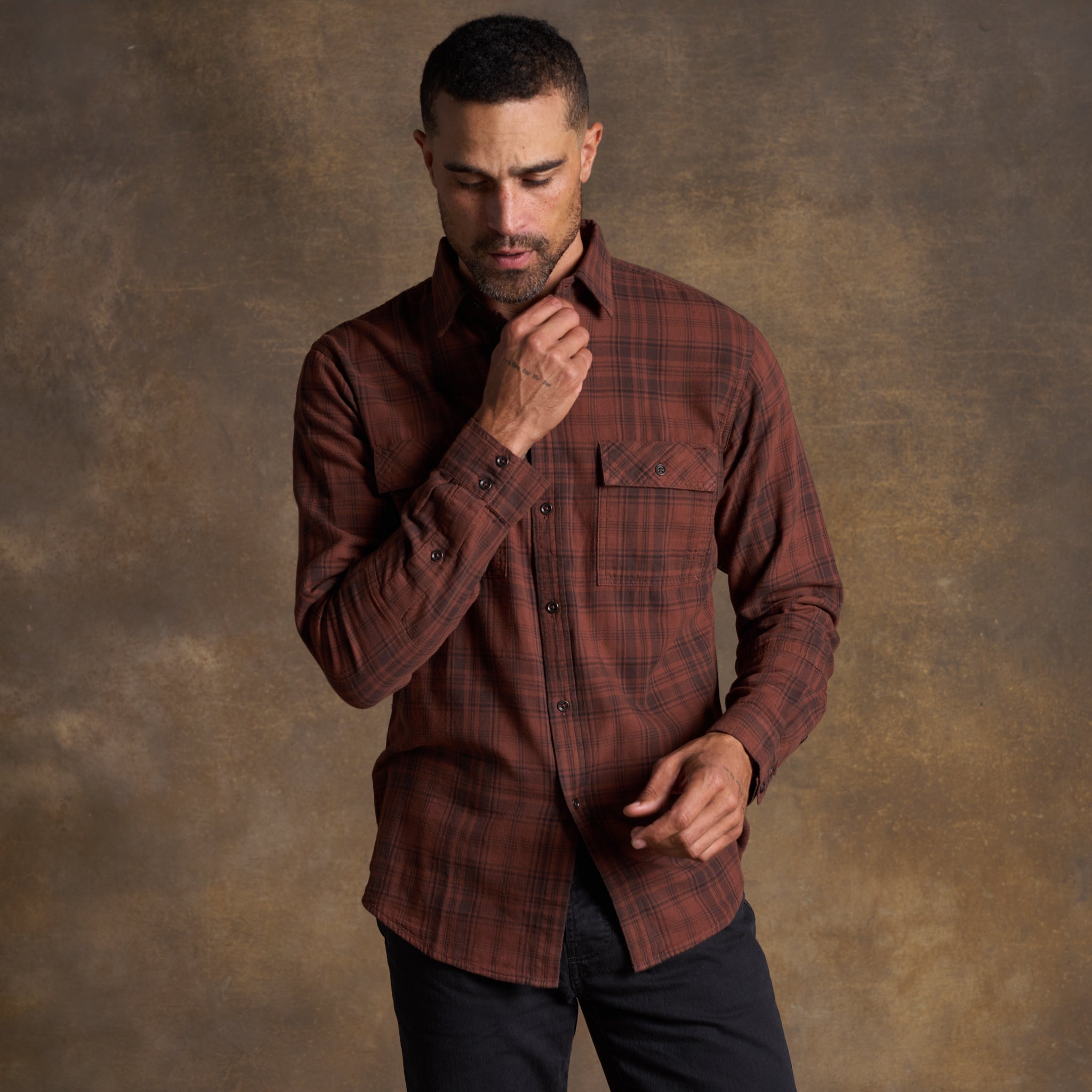 Redding Long Sleeve Plaid Shirt